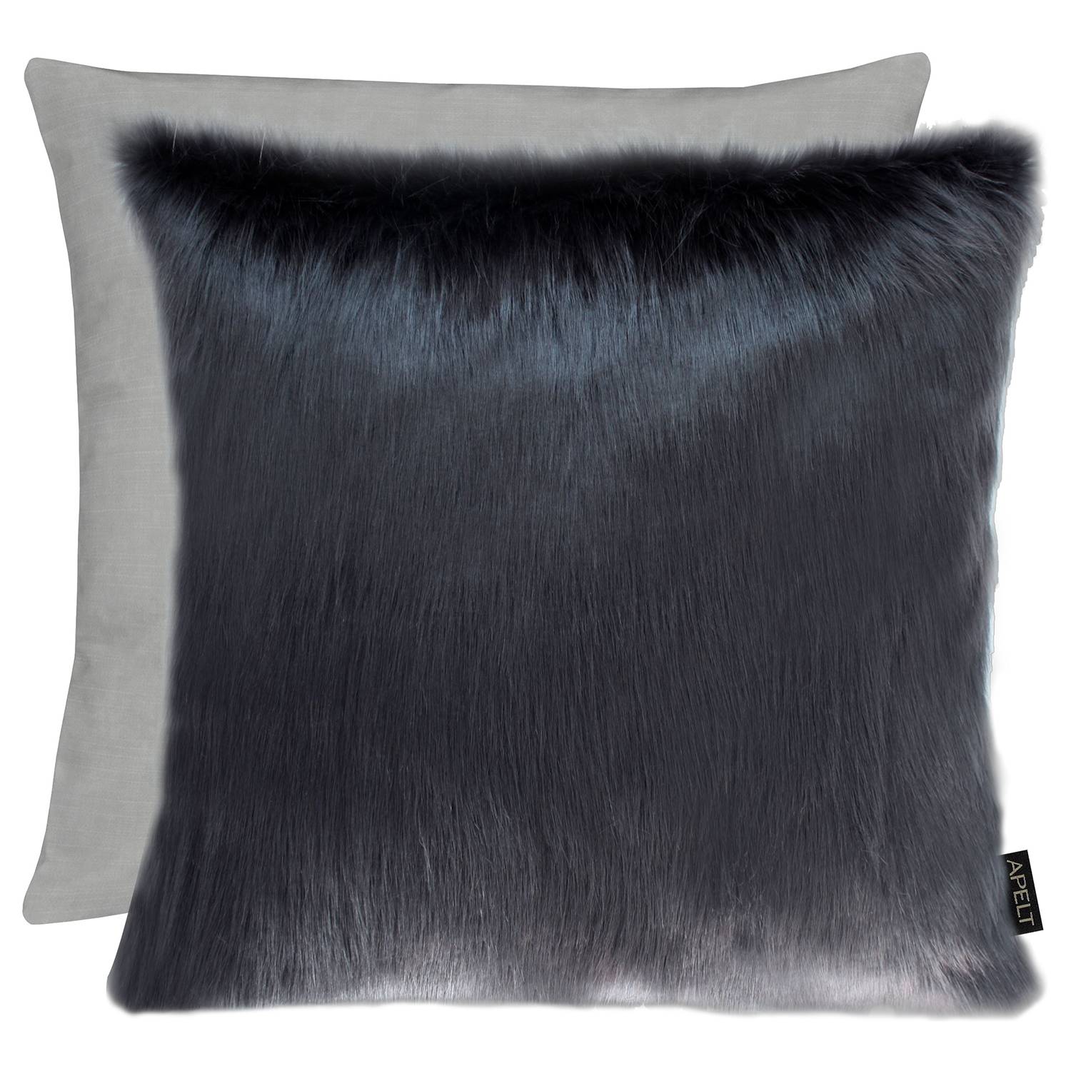 Pillowcase Lars Polyacrylic Grey Black 46 x 46 cm