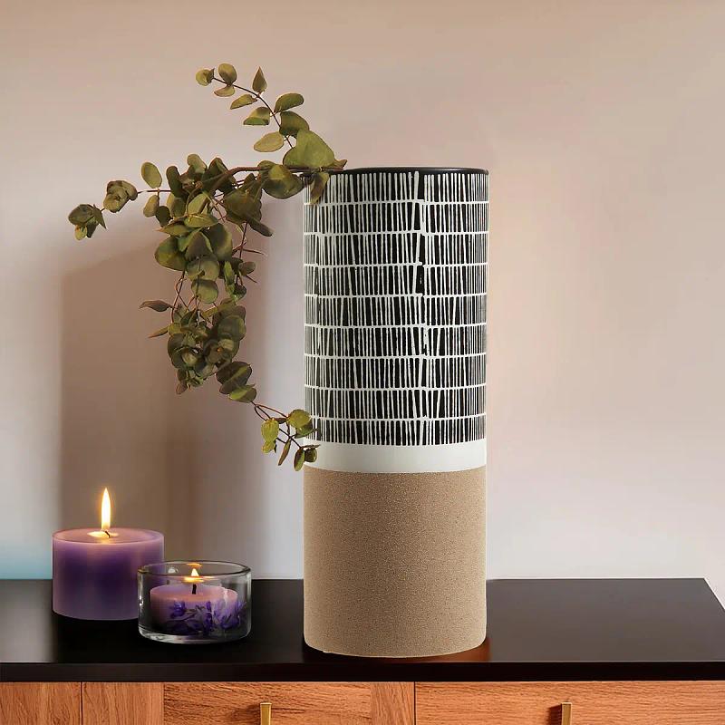 Jada Große Gestreifte Vase
