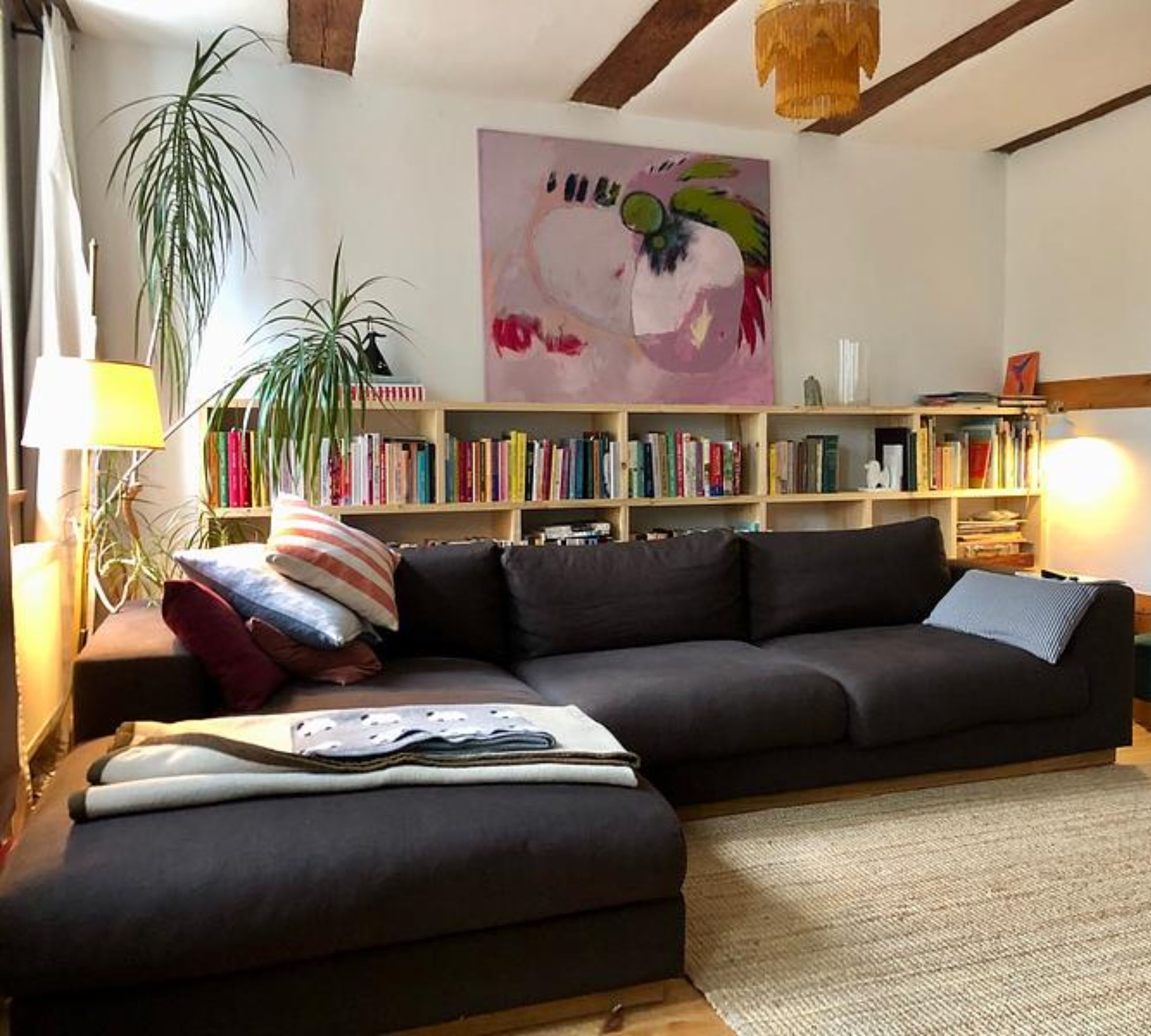 Sofa Récamiere Links Schokoladenbraun