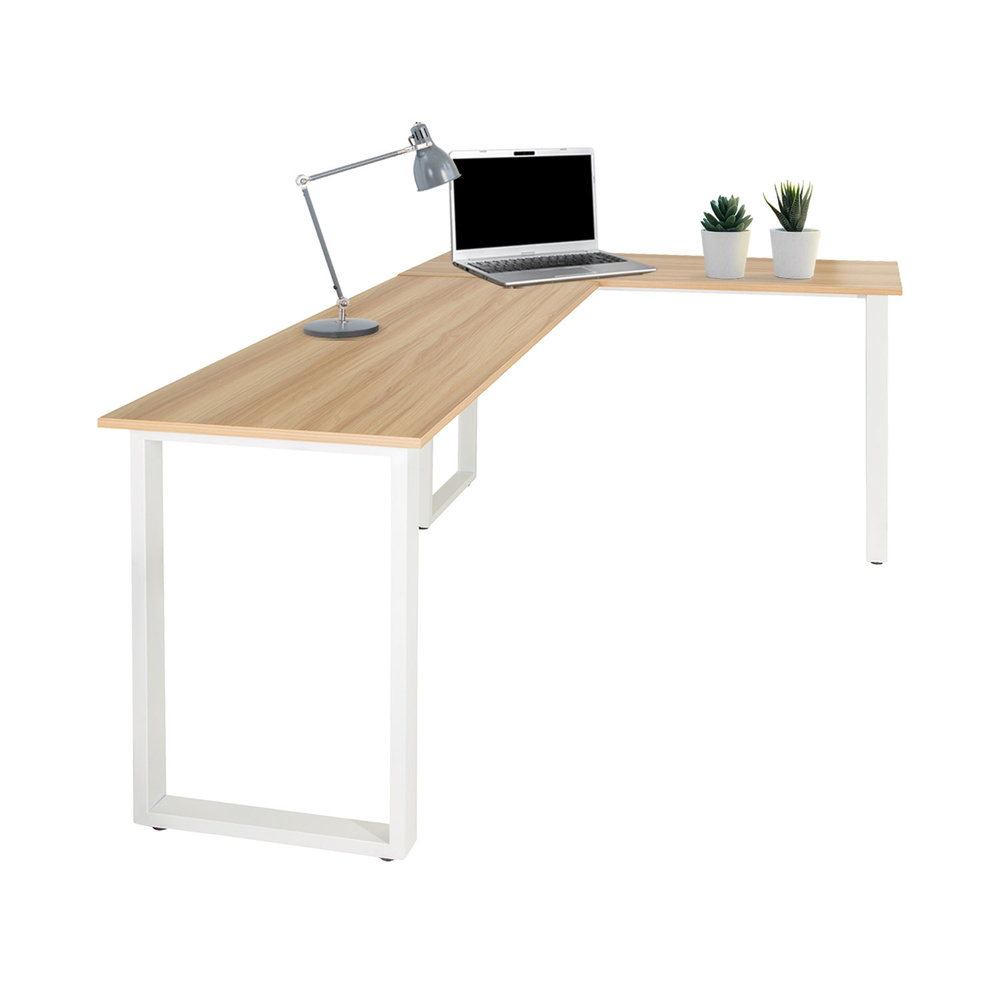 WORKSPACE BASIC I  Eckschreibtisch Holz Natur