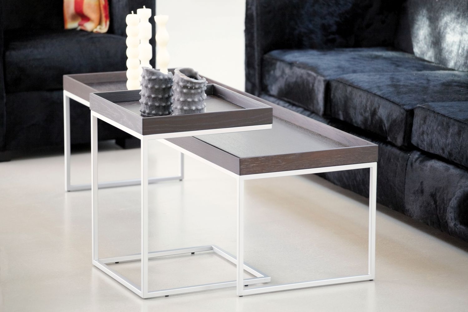 Pizzo Beistelltisch Braun