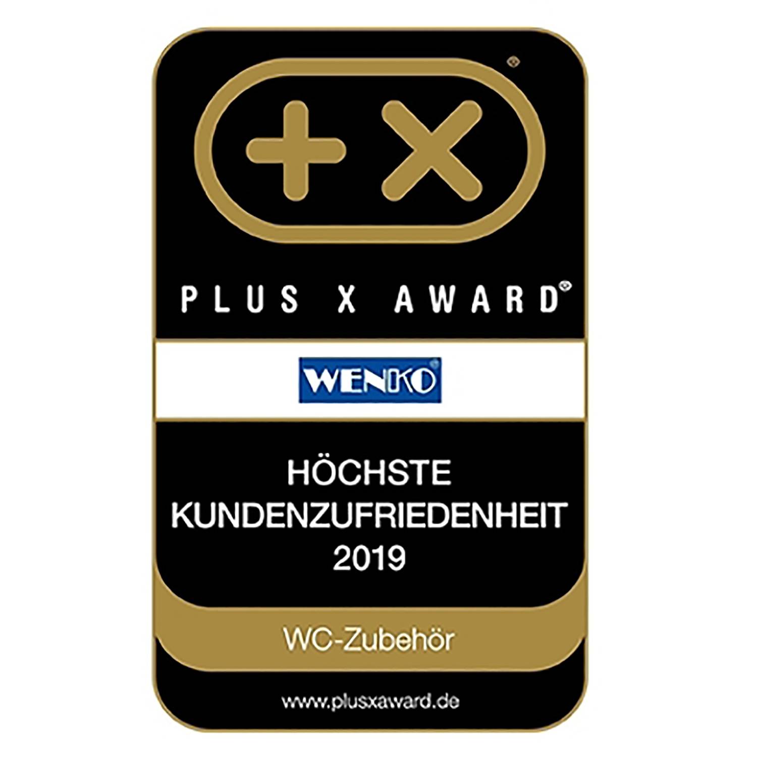 WC-Garnitur Alassio Edelstahl Silber