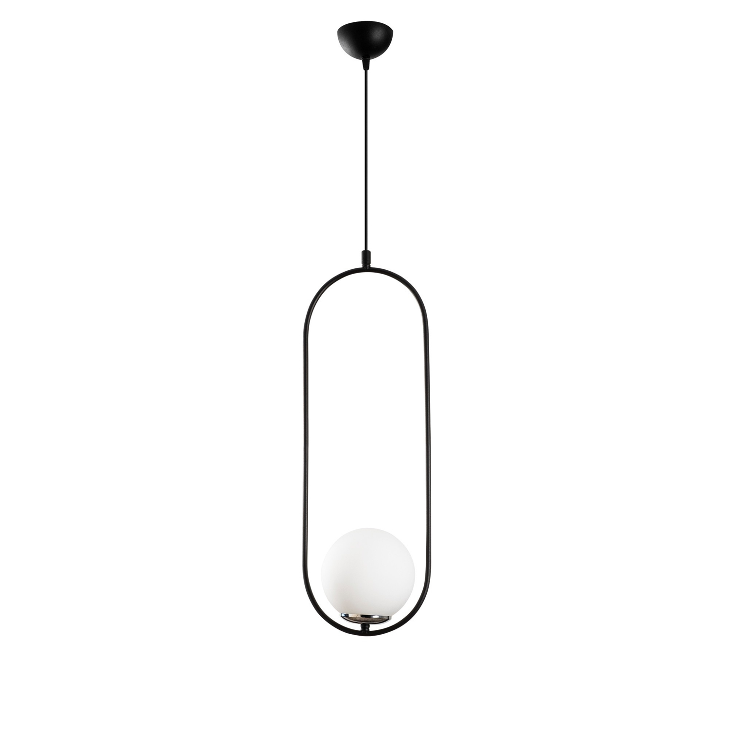 Mudoni MR-837 Hanging lamp Iron Glass Black