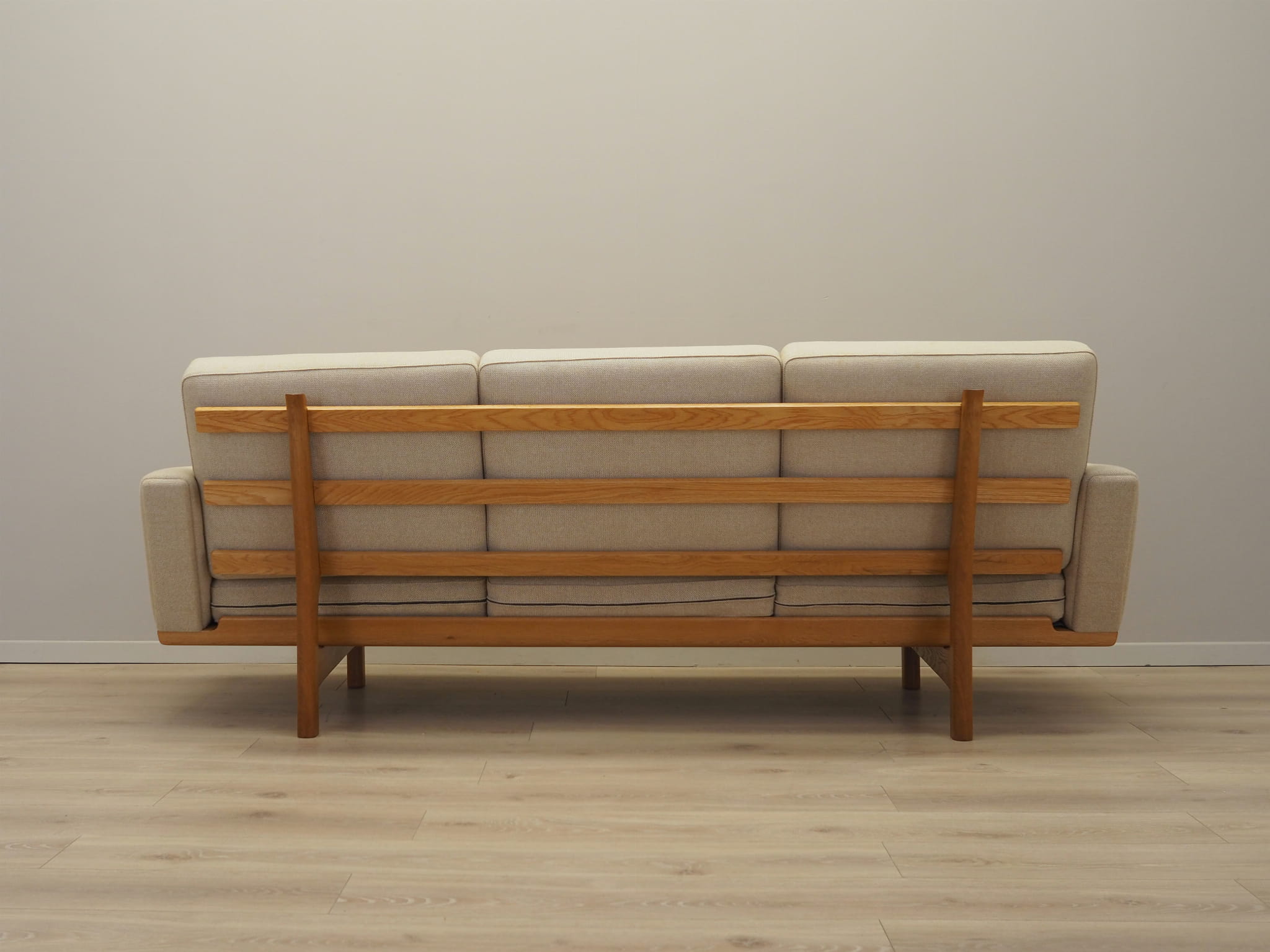 Sofa Textil Beige 1960er Jahre