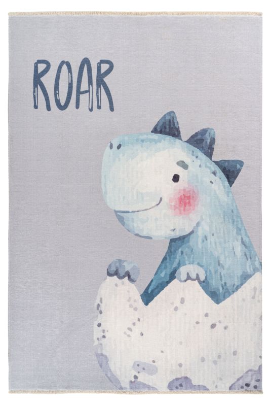 Greta Teppich Roar Baumwolle Mehrfarbig 115 x 170 cm