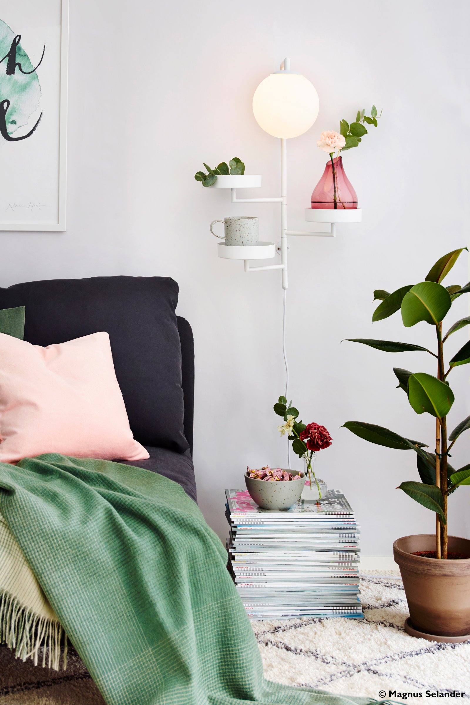 Astoria Wall Lamp White