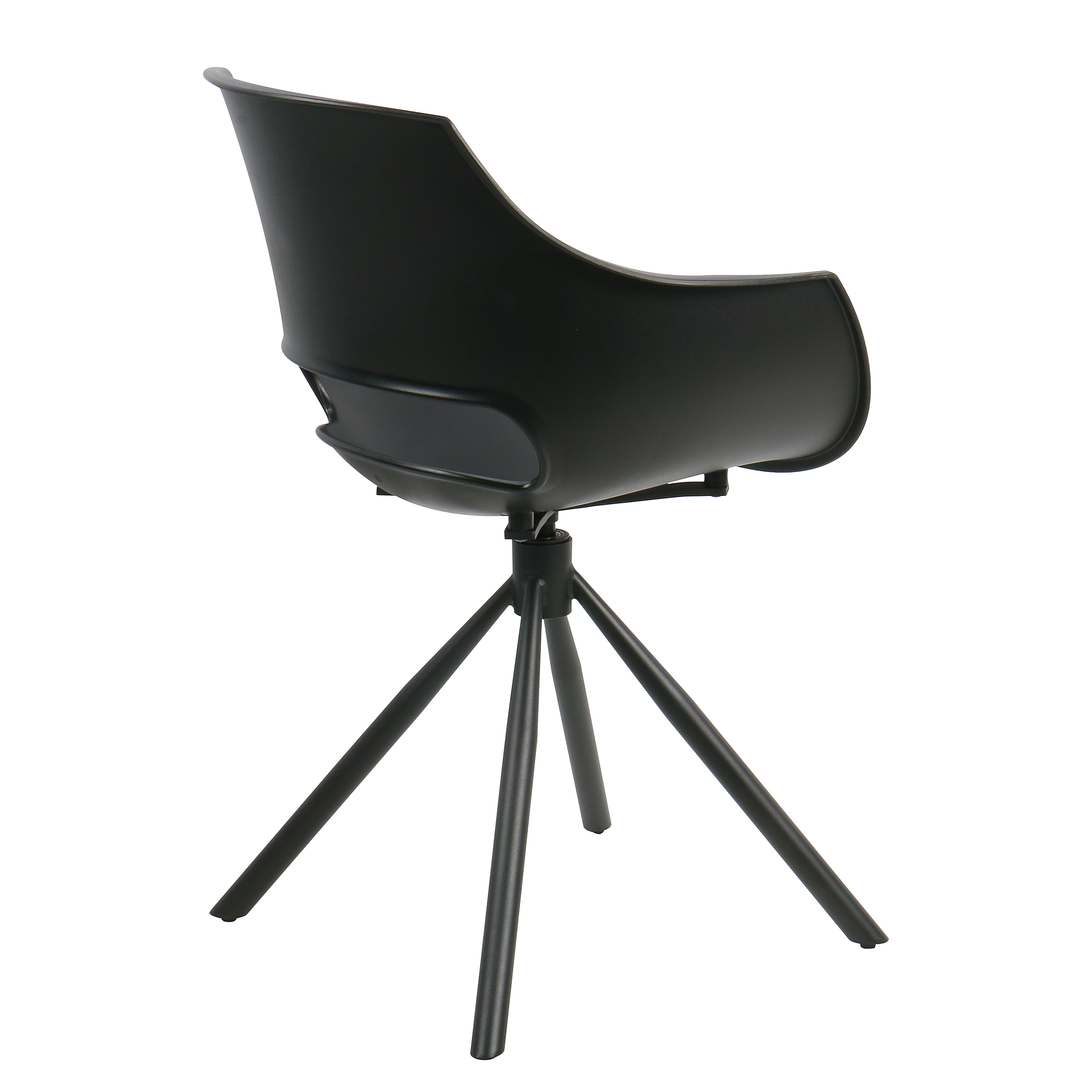 Swivel Armchair Idern Iron Black