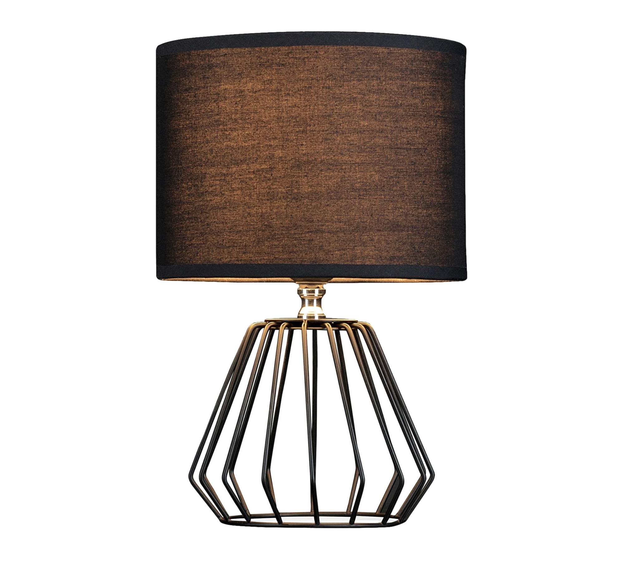 Table lamp 1-light fabric Aluminum