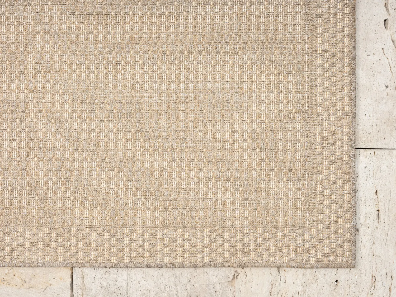 Pine Typ A Outdoor-Teppich Grau
