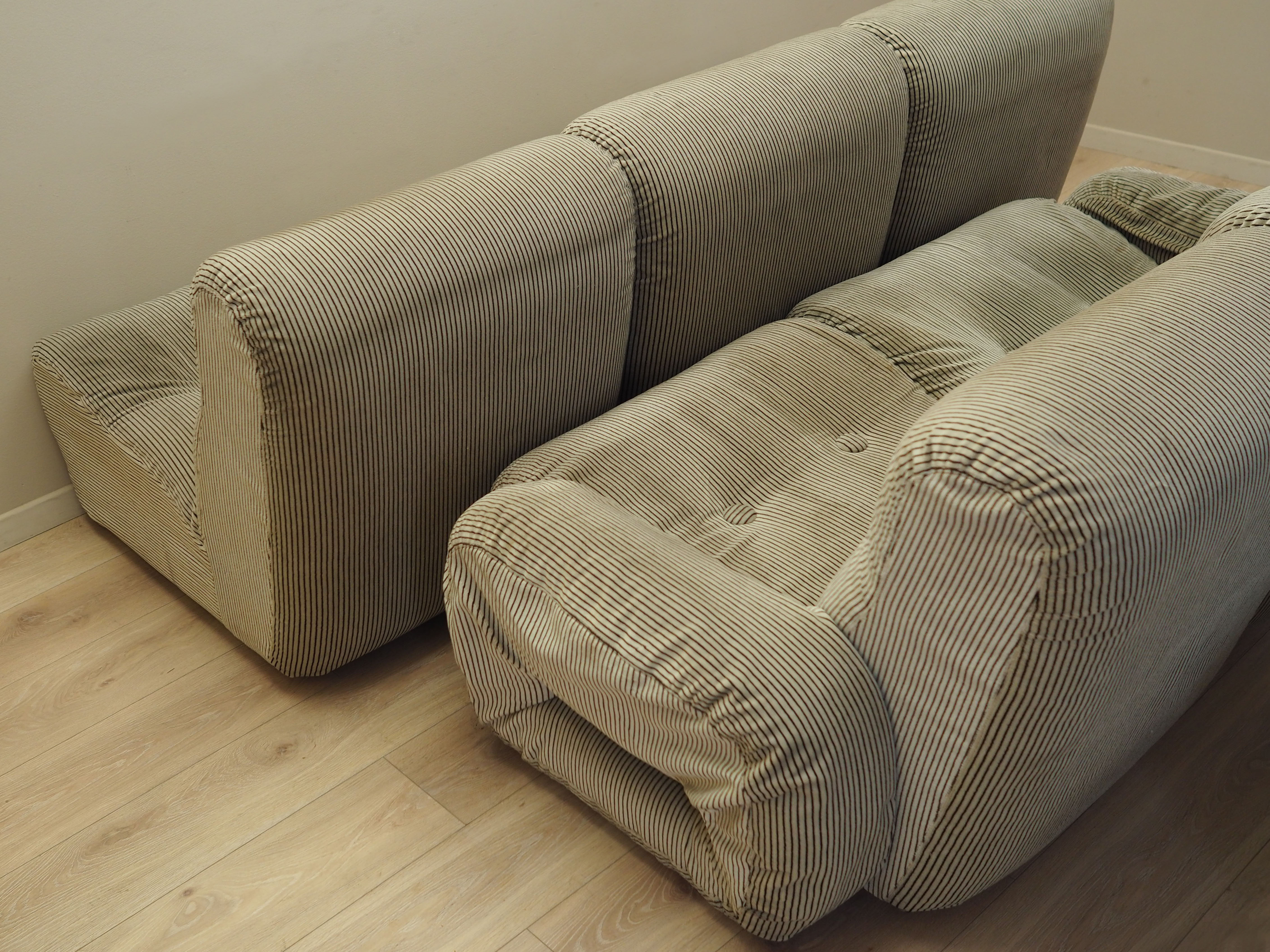 Modulares Sofa Grau 1960er Jahre