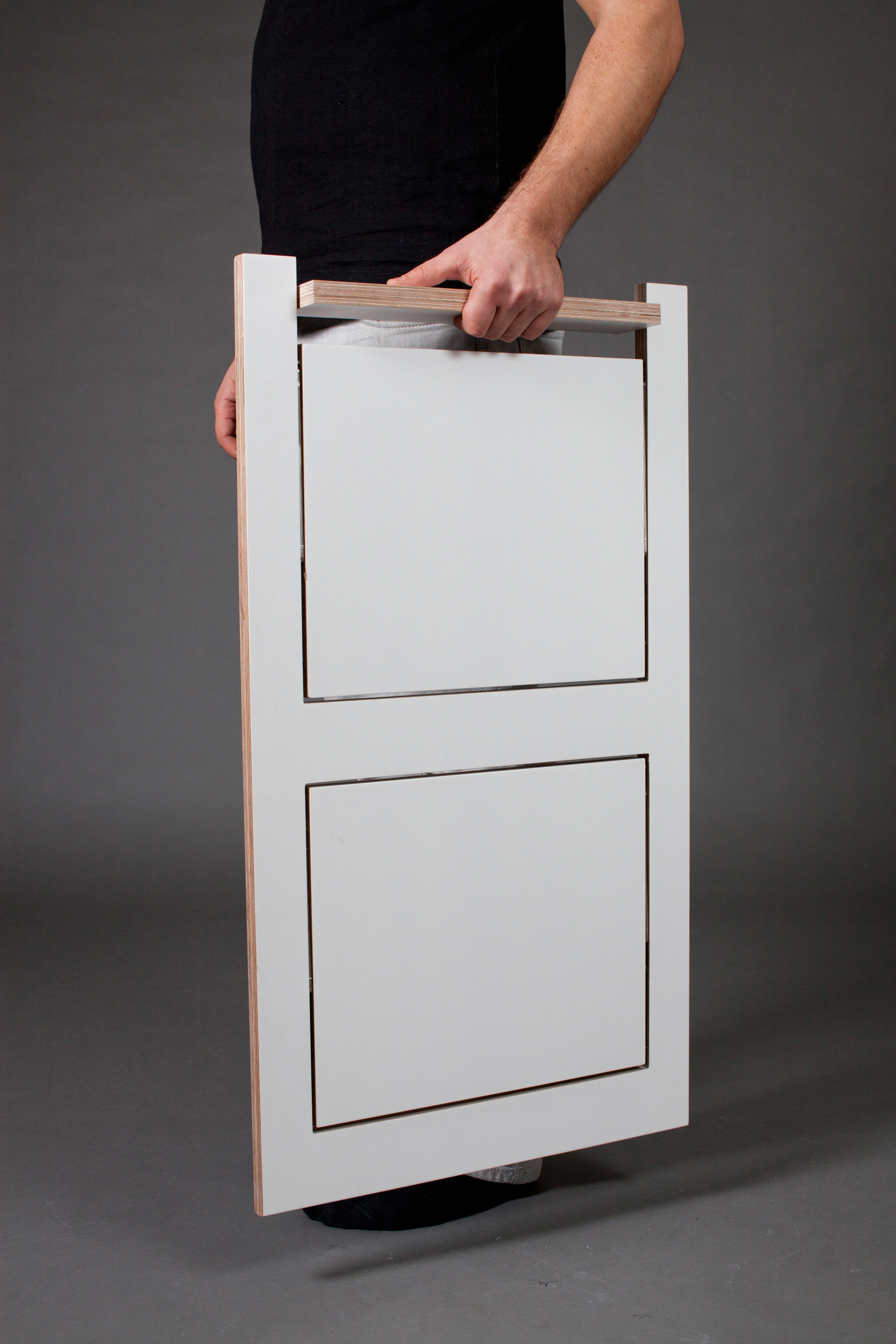 Fläpps Folding Chair Natural Birch Clear Lacquered