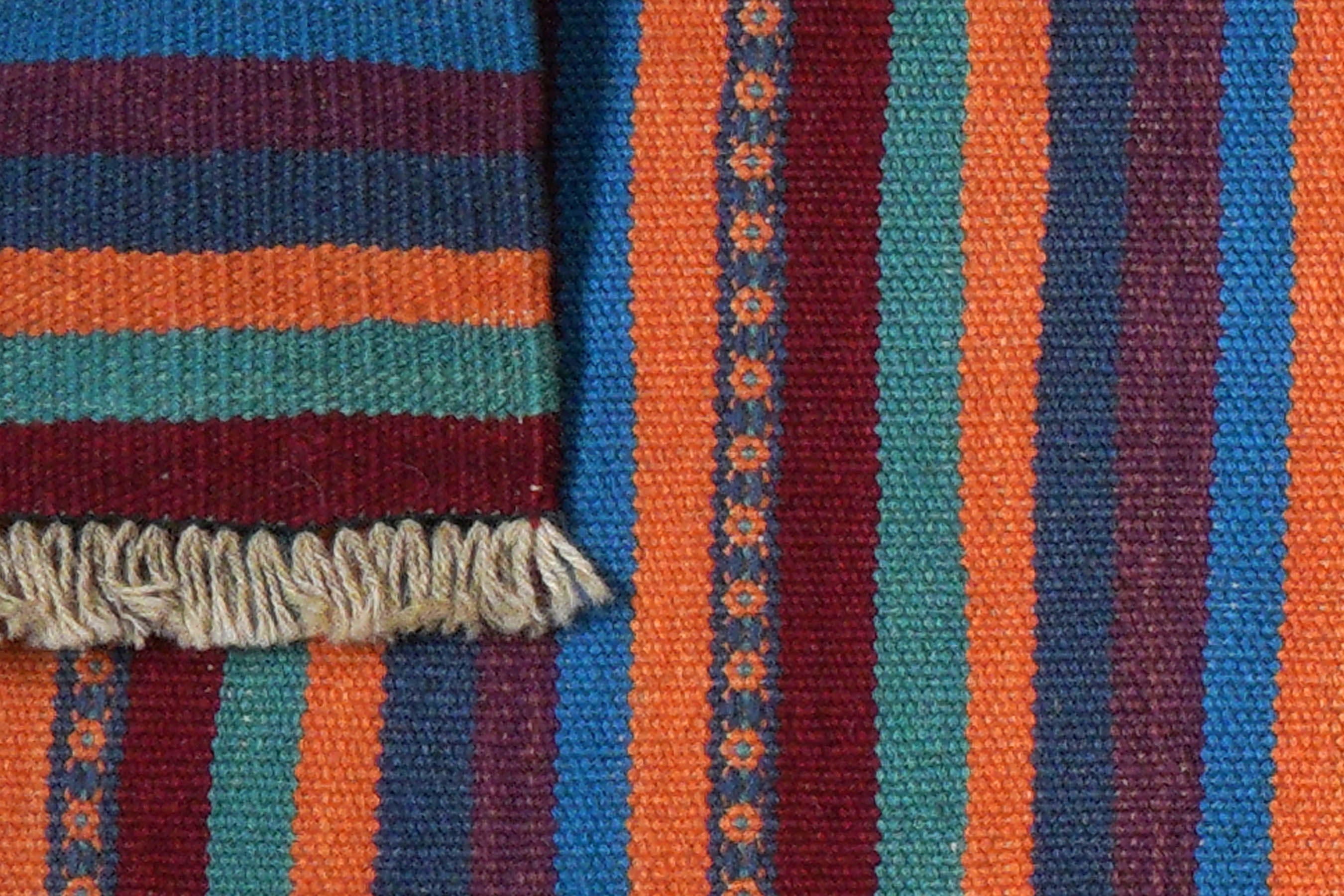 Kilim Gashgai Teppich Mehrfarbig