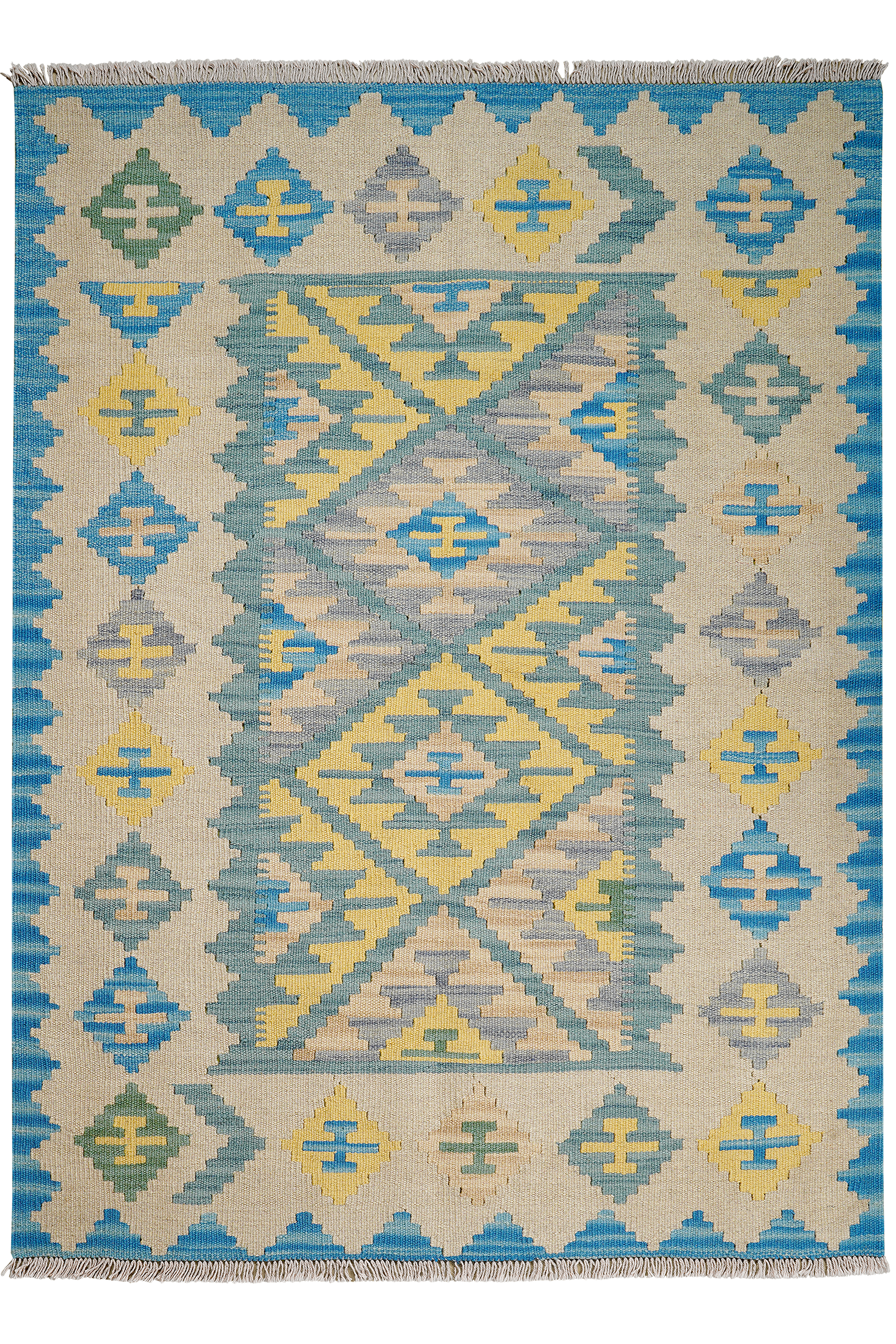 Kilim Gashgai Teppich Mehrfarbig