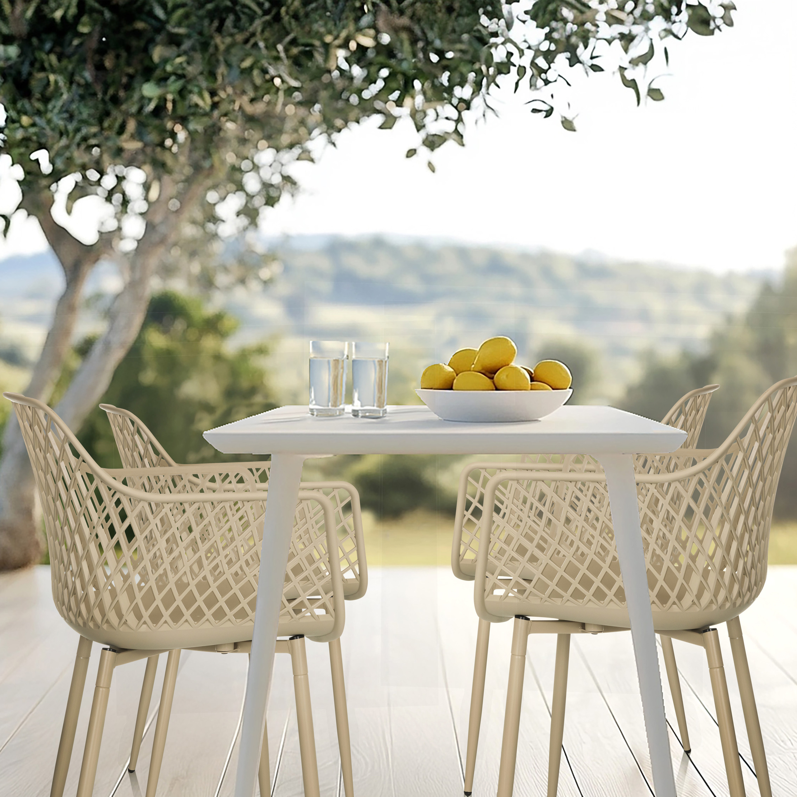 Begio L Armchair Beige