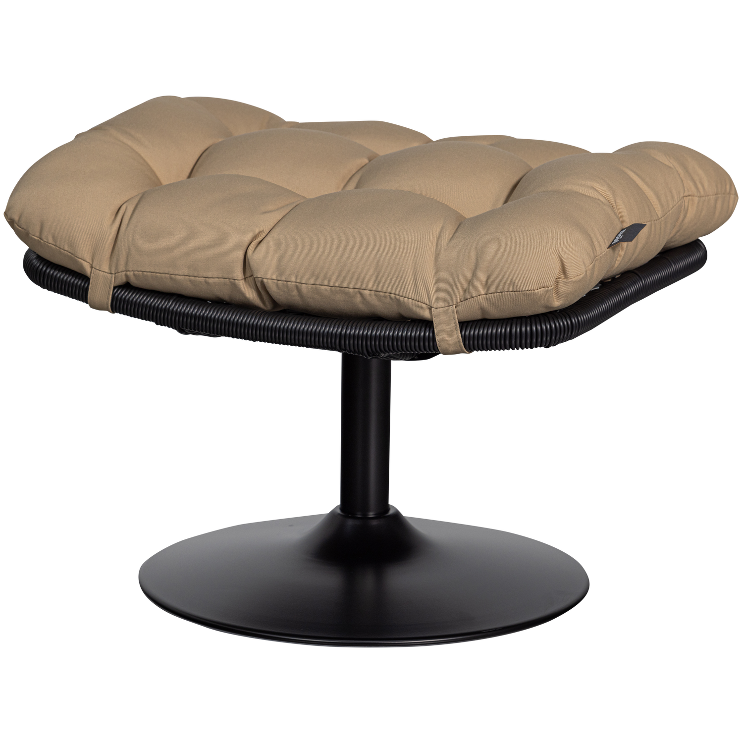 Vive Gartenhocker Polyester Rattan
