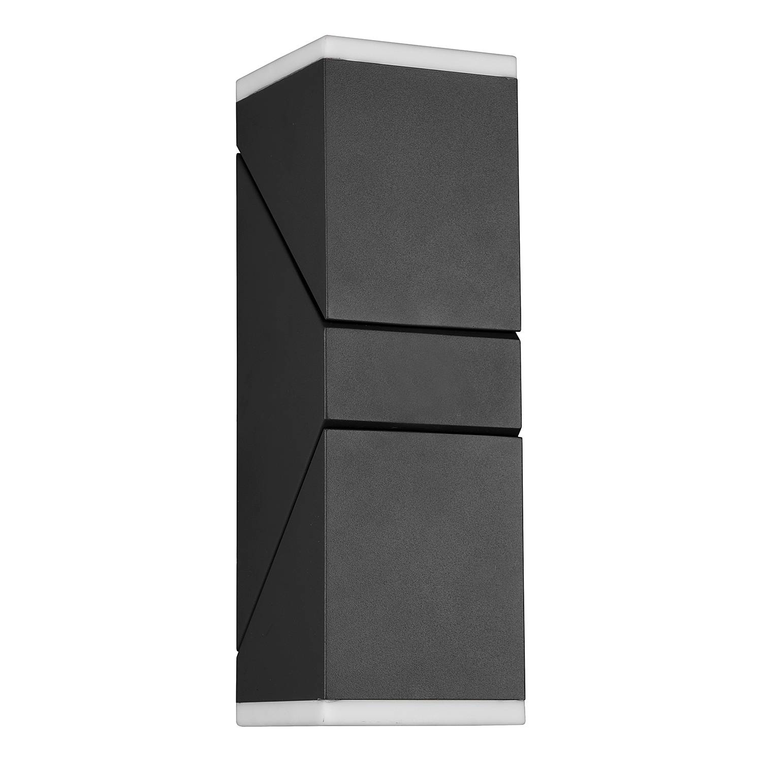 LED Wall Lamp Avon Type A 2-Light Polycarbonate Aluminum