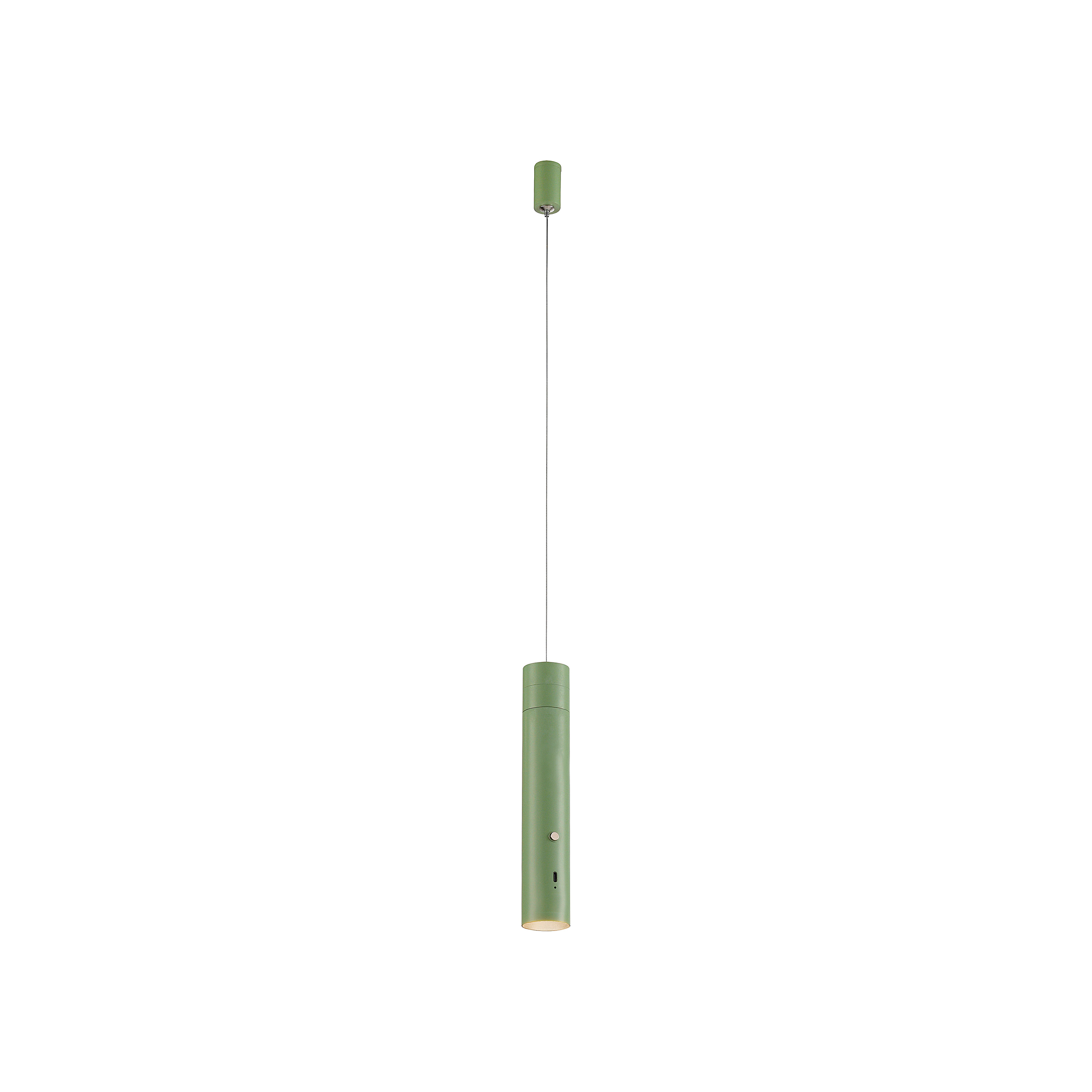 LED-Pendelleuchte Attach Mintgrün