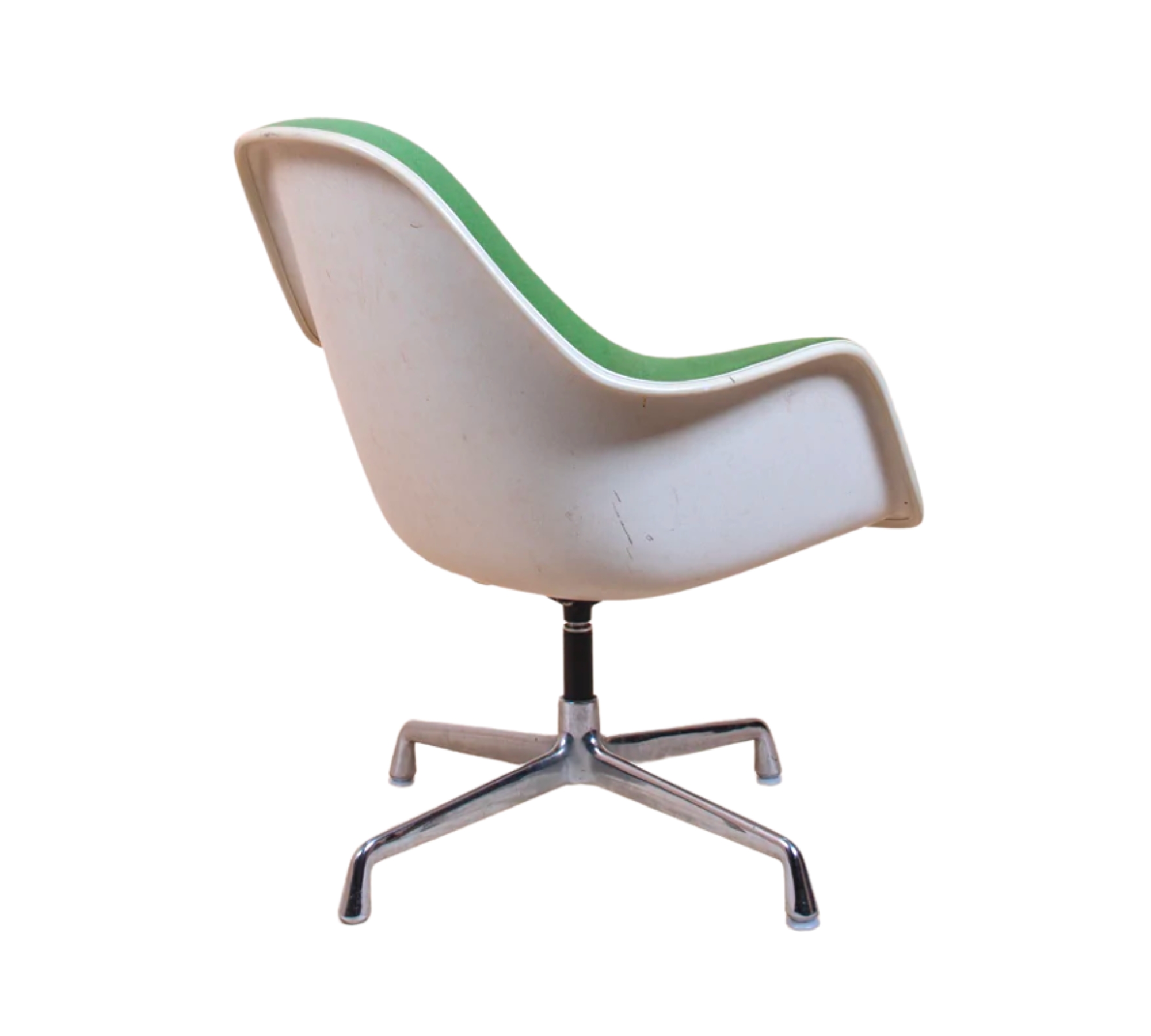 Eames Loose Cushion Drehstuhl Grün