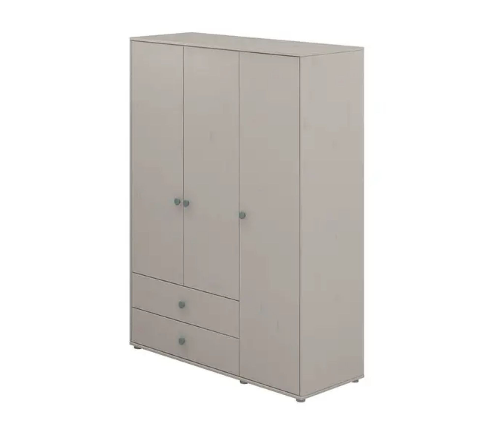 Kleiderschrank Extra Hoch Holz Taupe