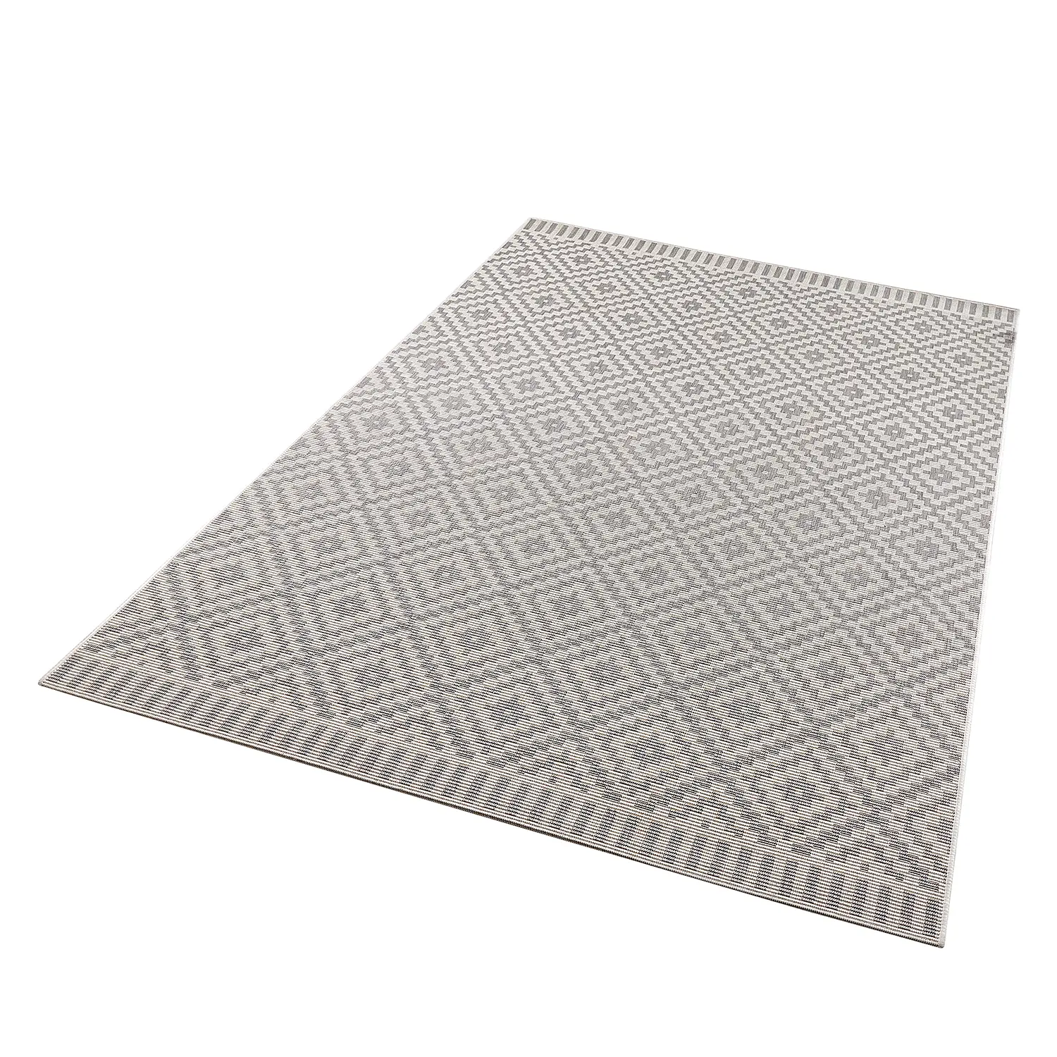 Breeze In-/Outdoorteppich Hellgrau
