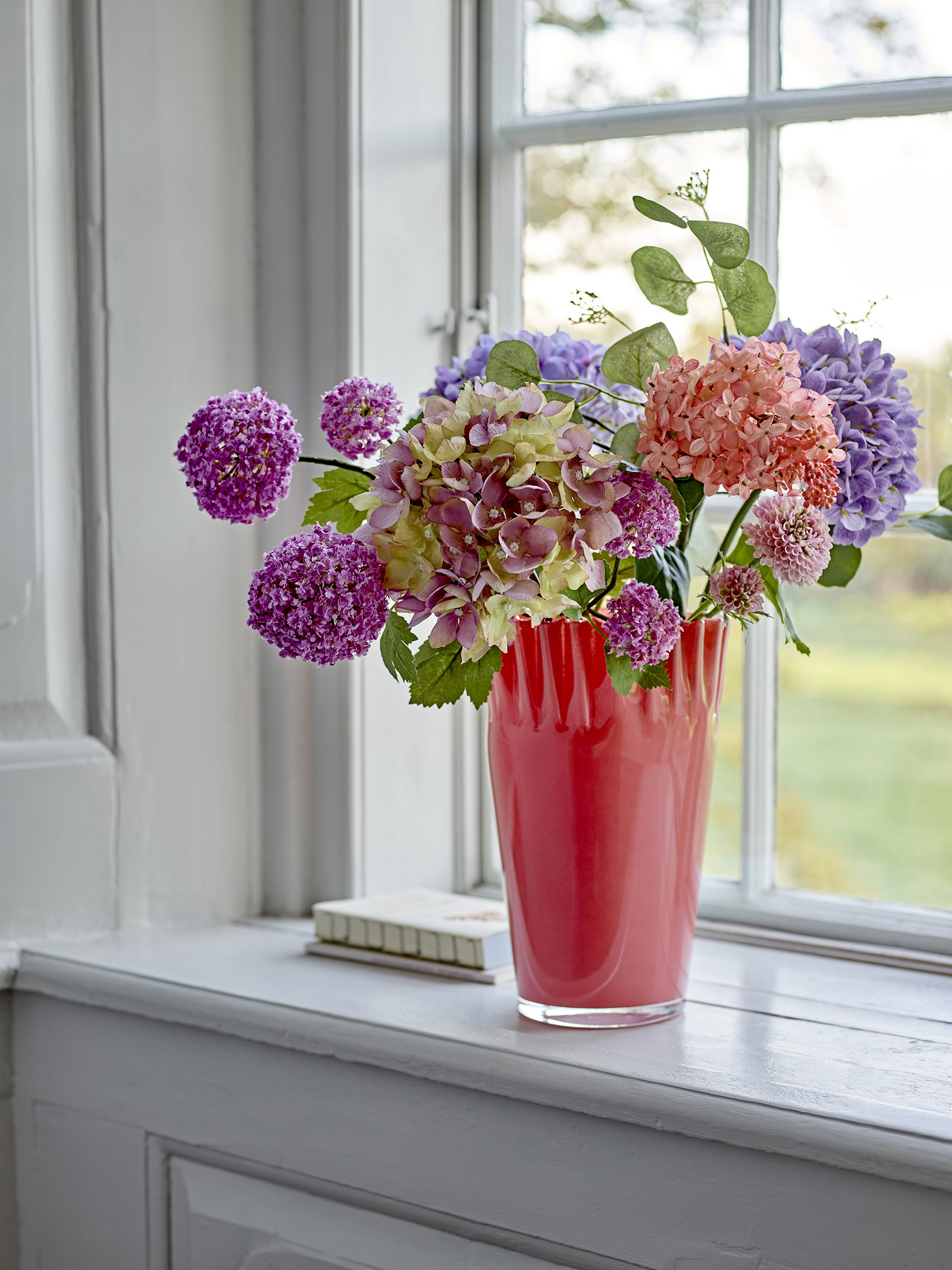 Artificial flower bouquet Edge Violet 30 x 80 x 30 cm