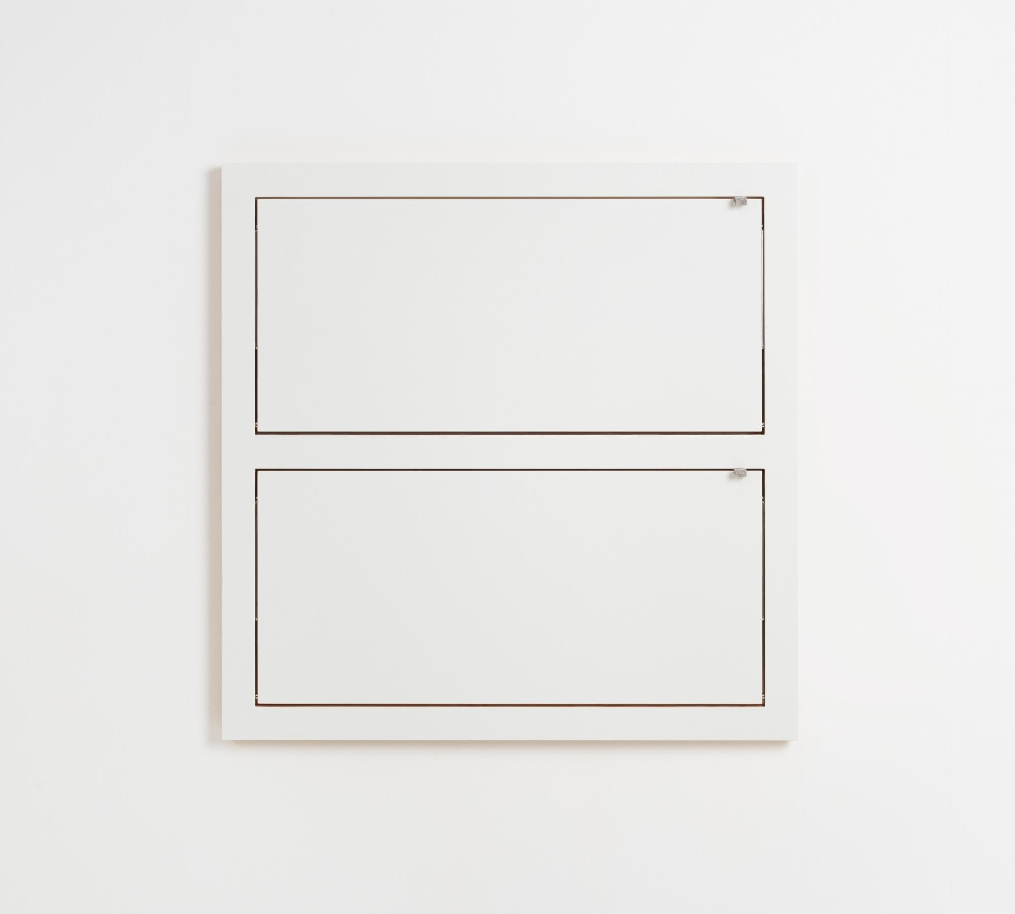 Fläpps Regal 80x80-2 Weiß