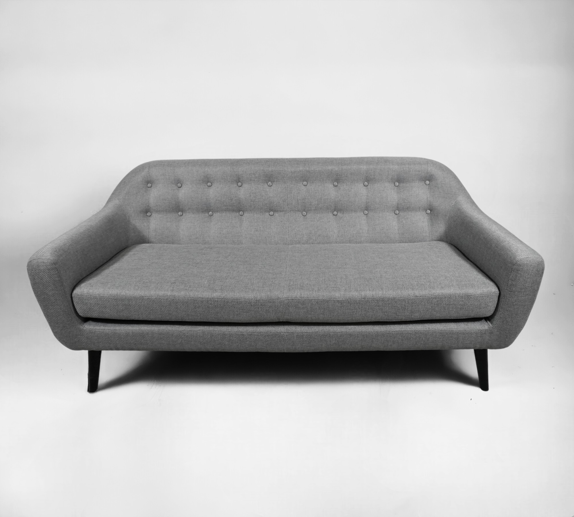 Ritchie Sofa 3-Sitzer Textil Pearl Grey