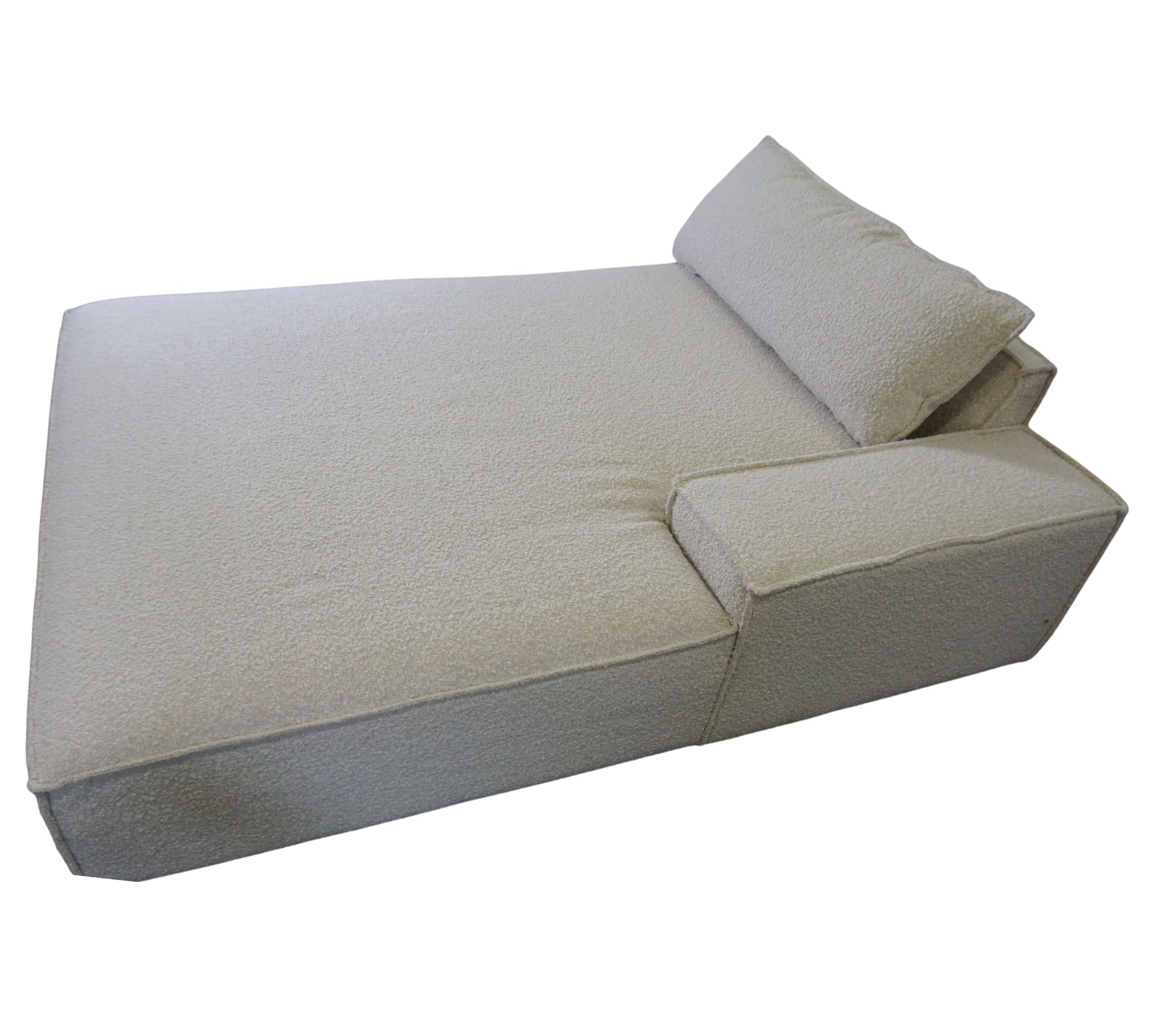 Daphne 1-Sitzer Récamiere Rechts Maya Cream