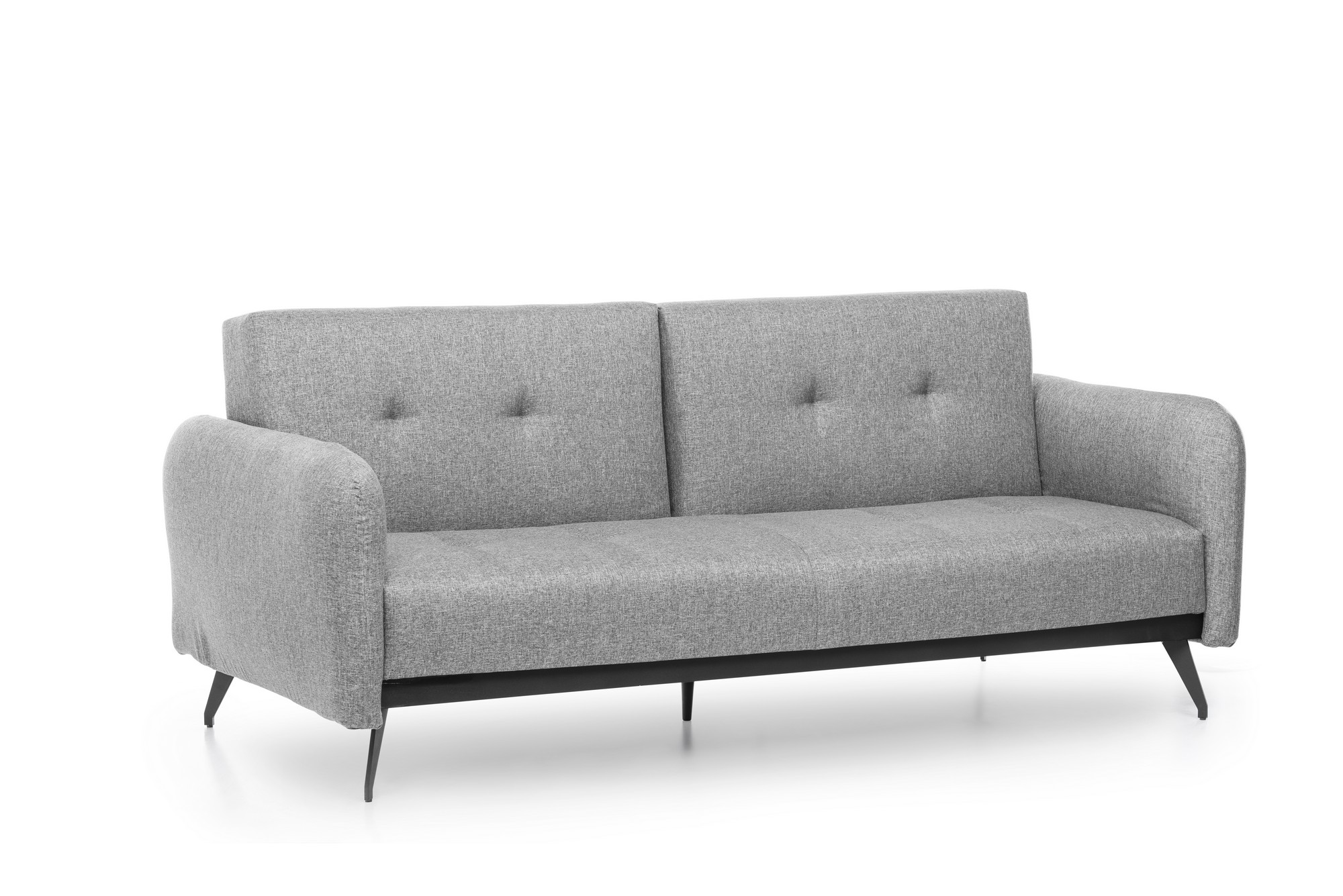 Ron Sofabed Schlafsofa 3-Sitzer Grau