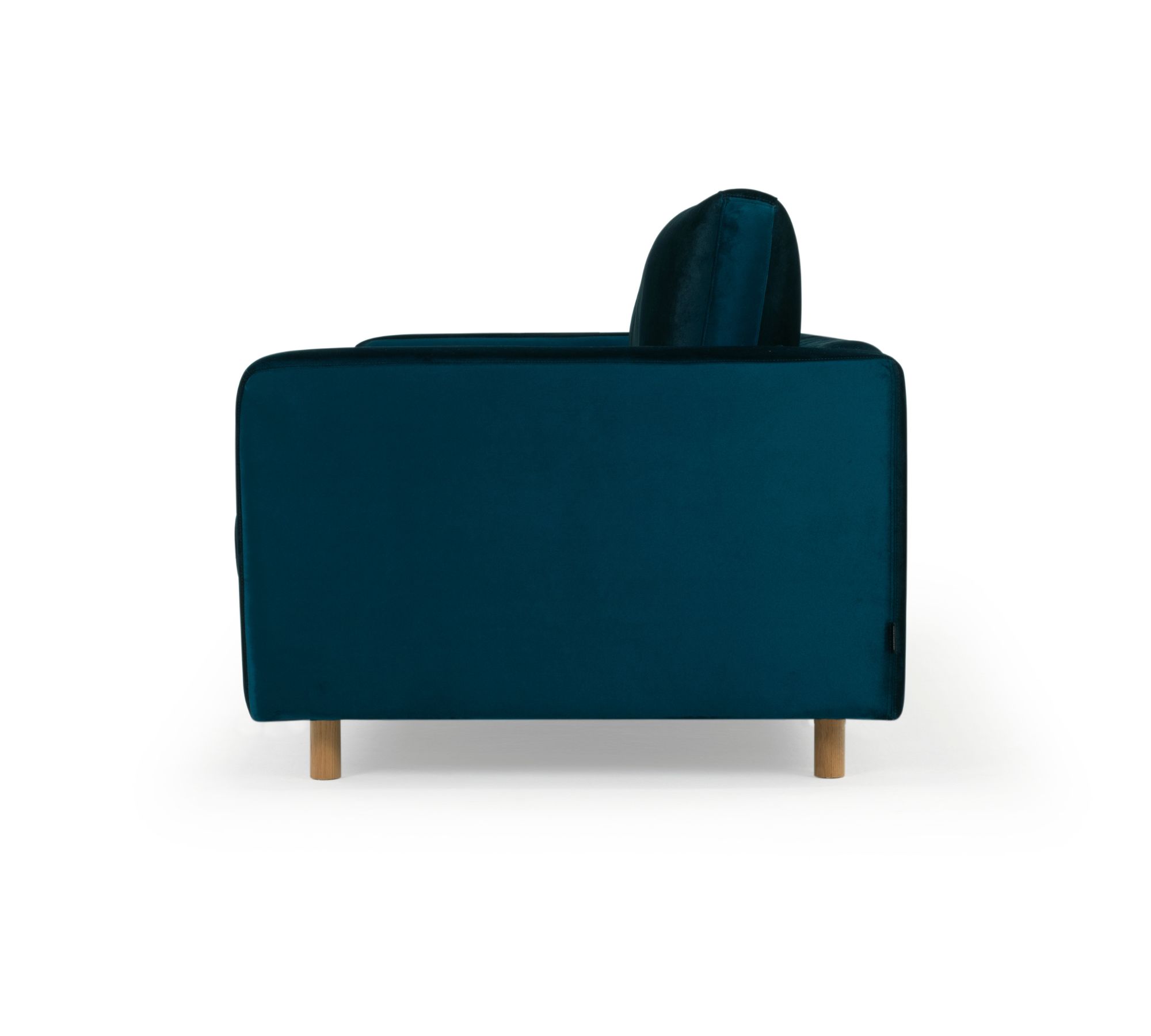 Dylan Sofa 3-Sitzer Velour Lux Petro