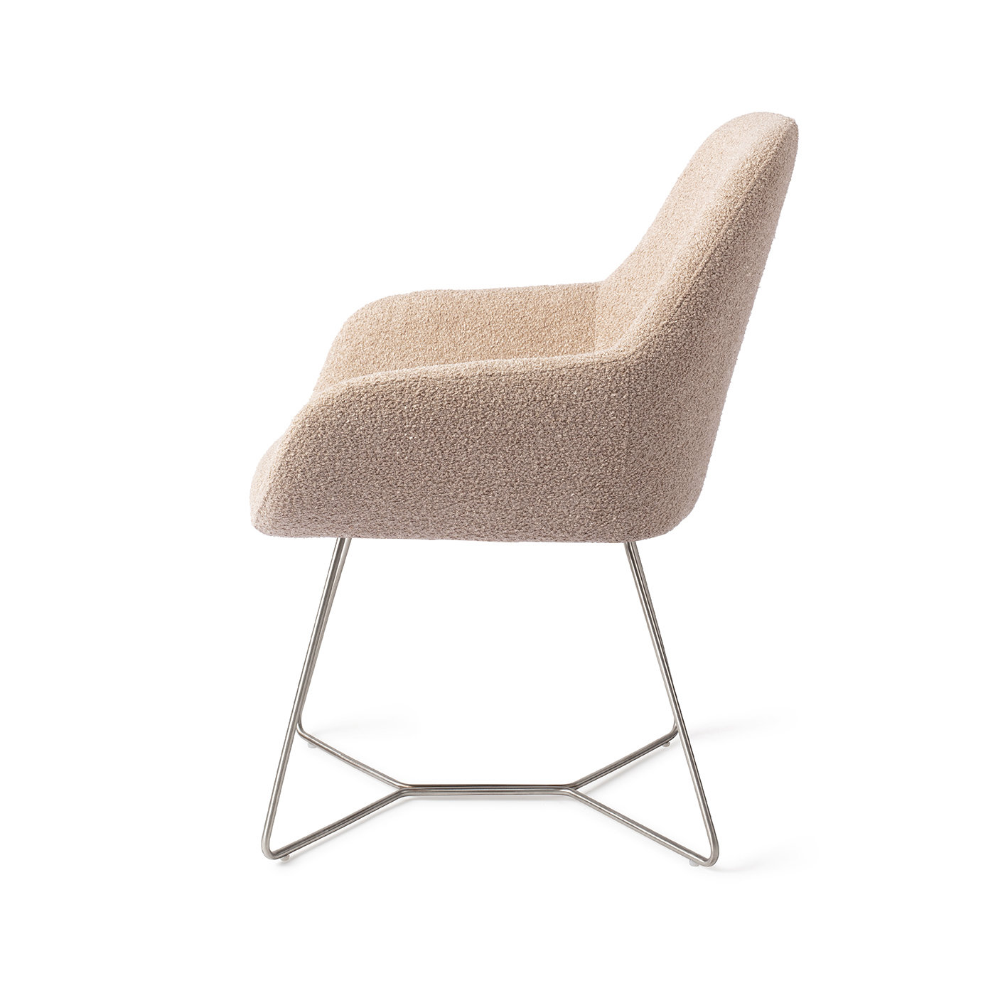 Kushi dining chair Beehive Flax Relax