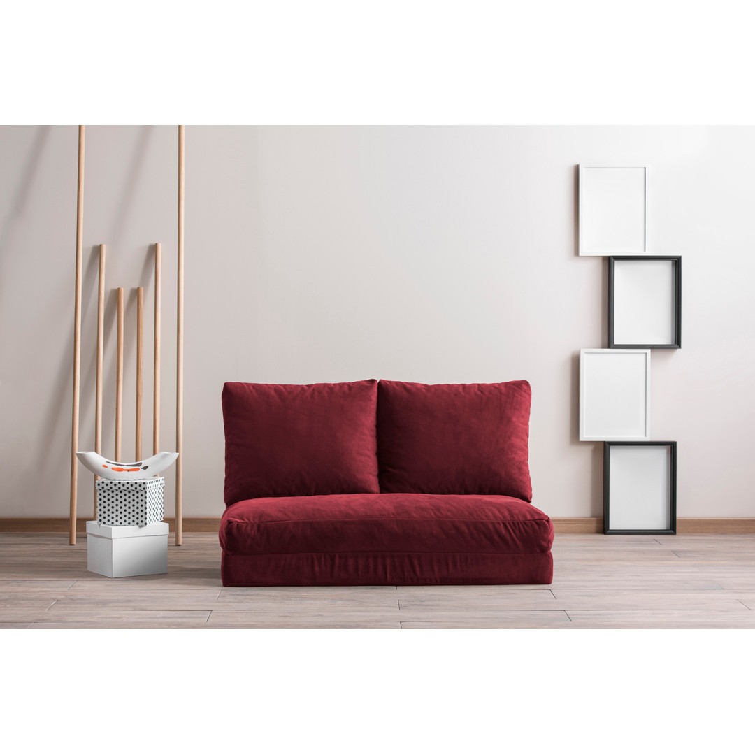 Taida Schlafsofa 2-Sitzer Maroon