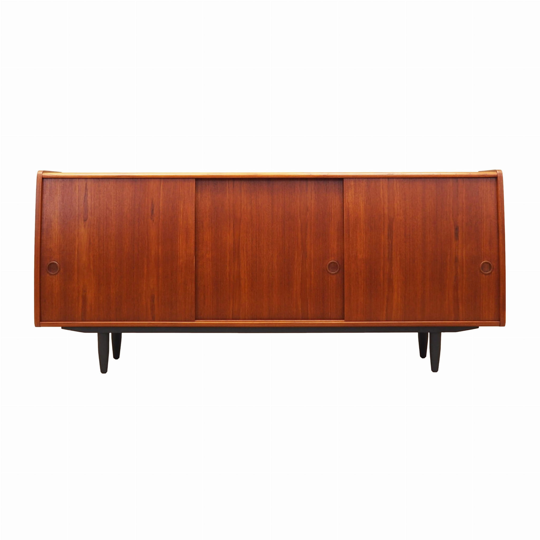 Vintage Sideboard Teakholz Braun 1970er Jahre