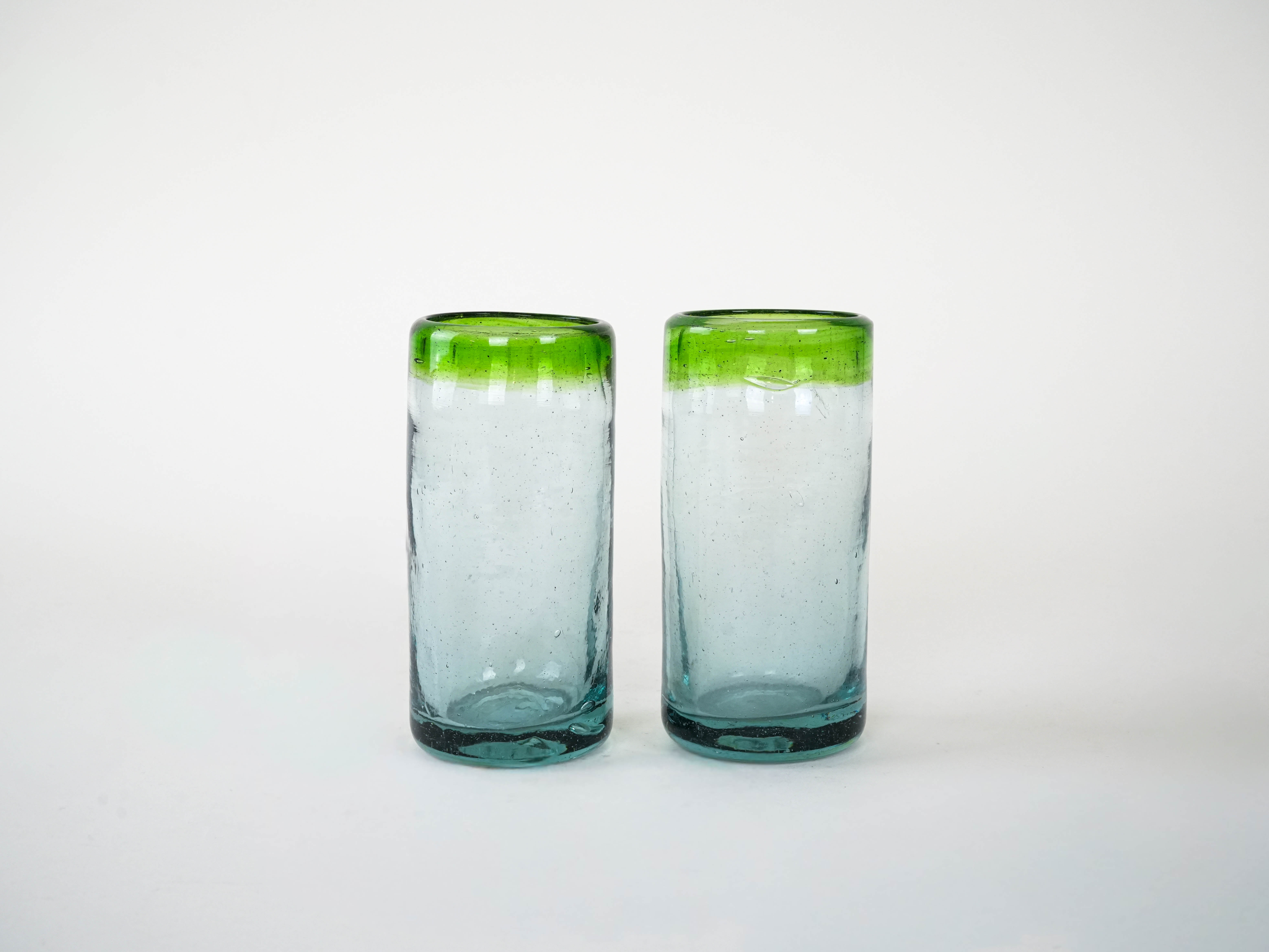 Zweiteiliges Gläserset 1970er Jahre