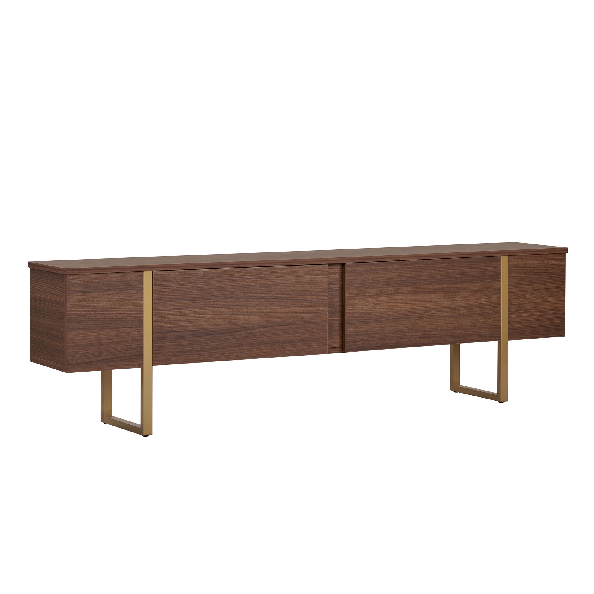 Onera Sideboard Walnuss-Optik Gold