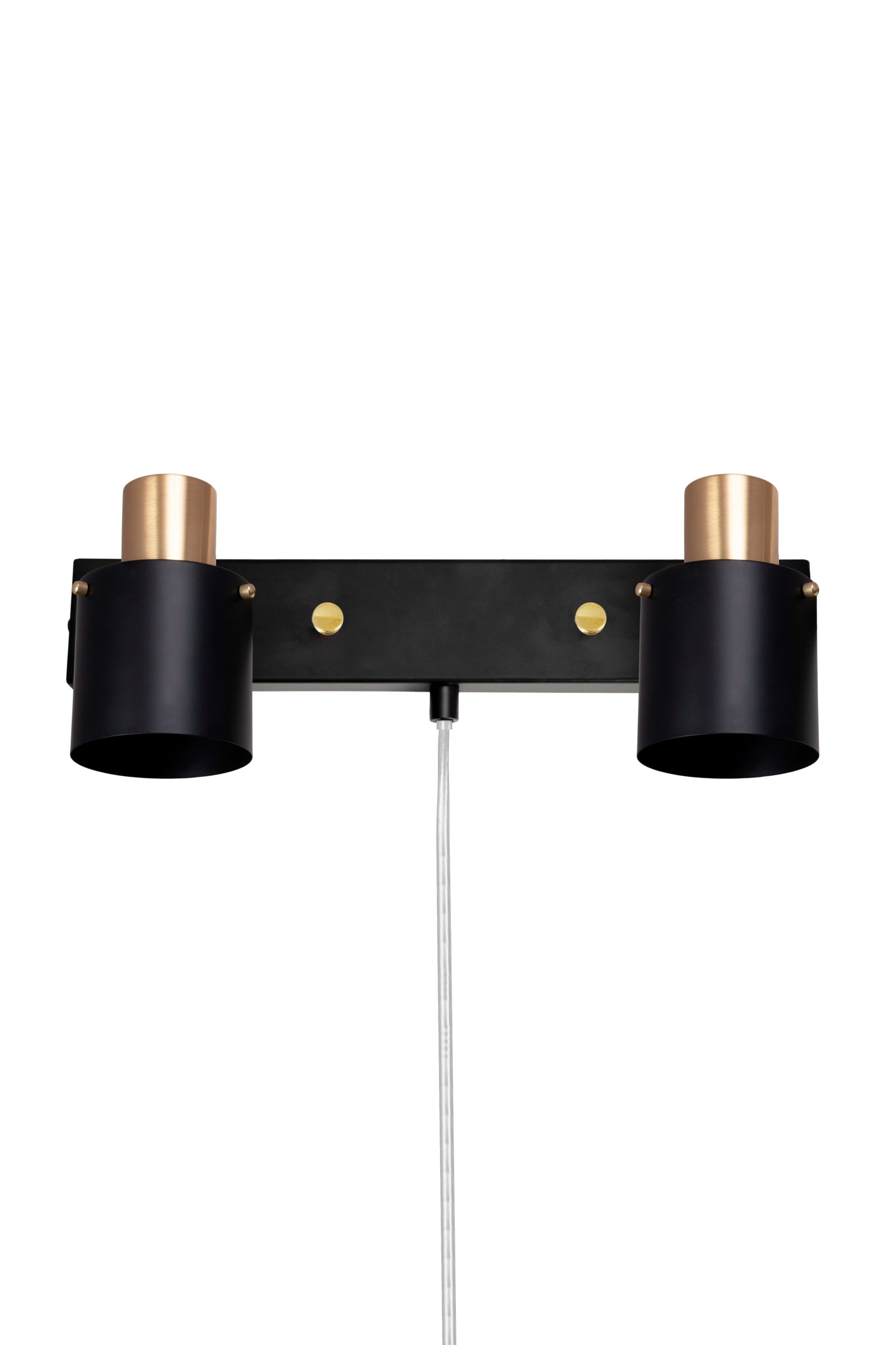 Clark 2 Wall Light Black