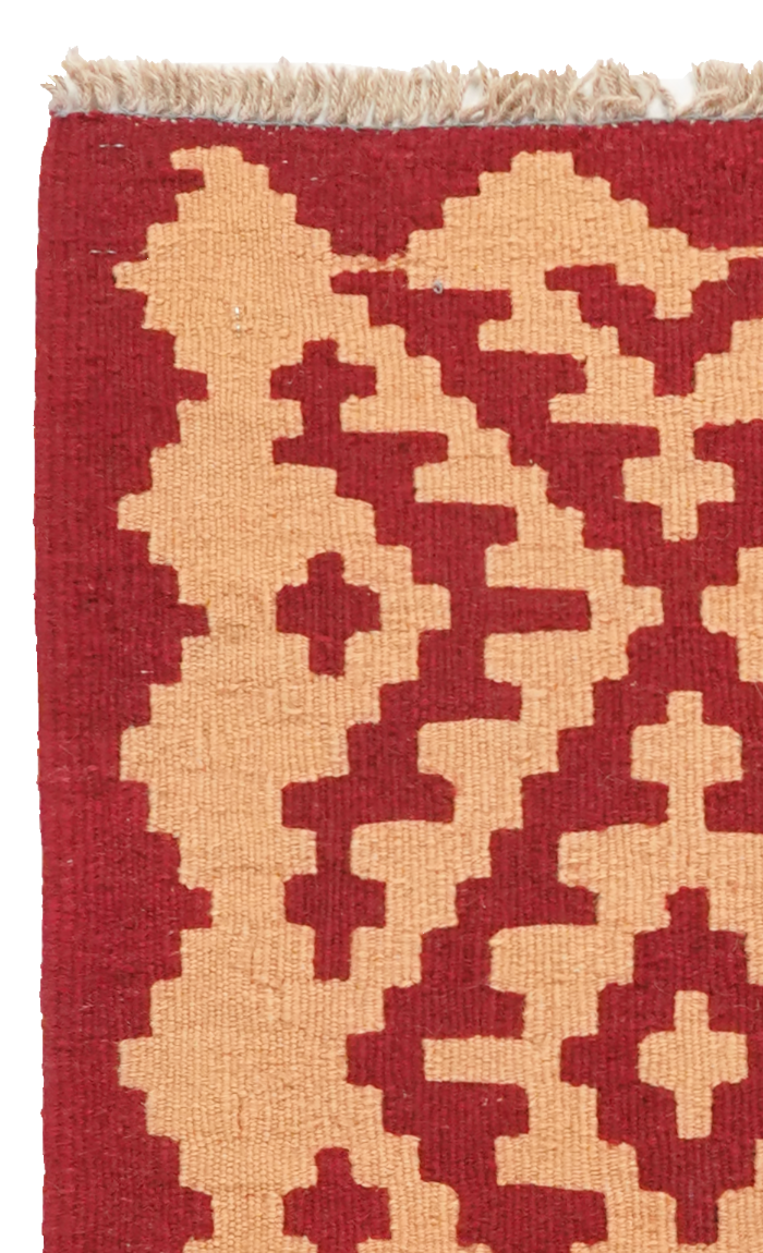 Kilim Gashgai Teppich Rot