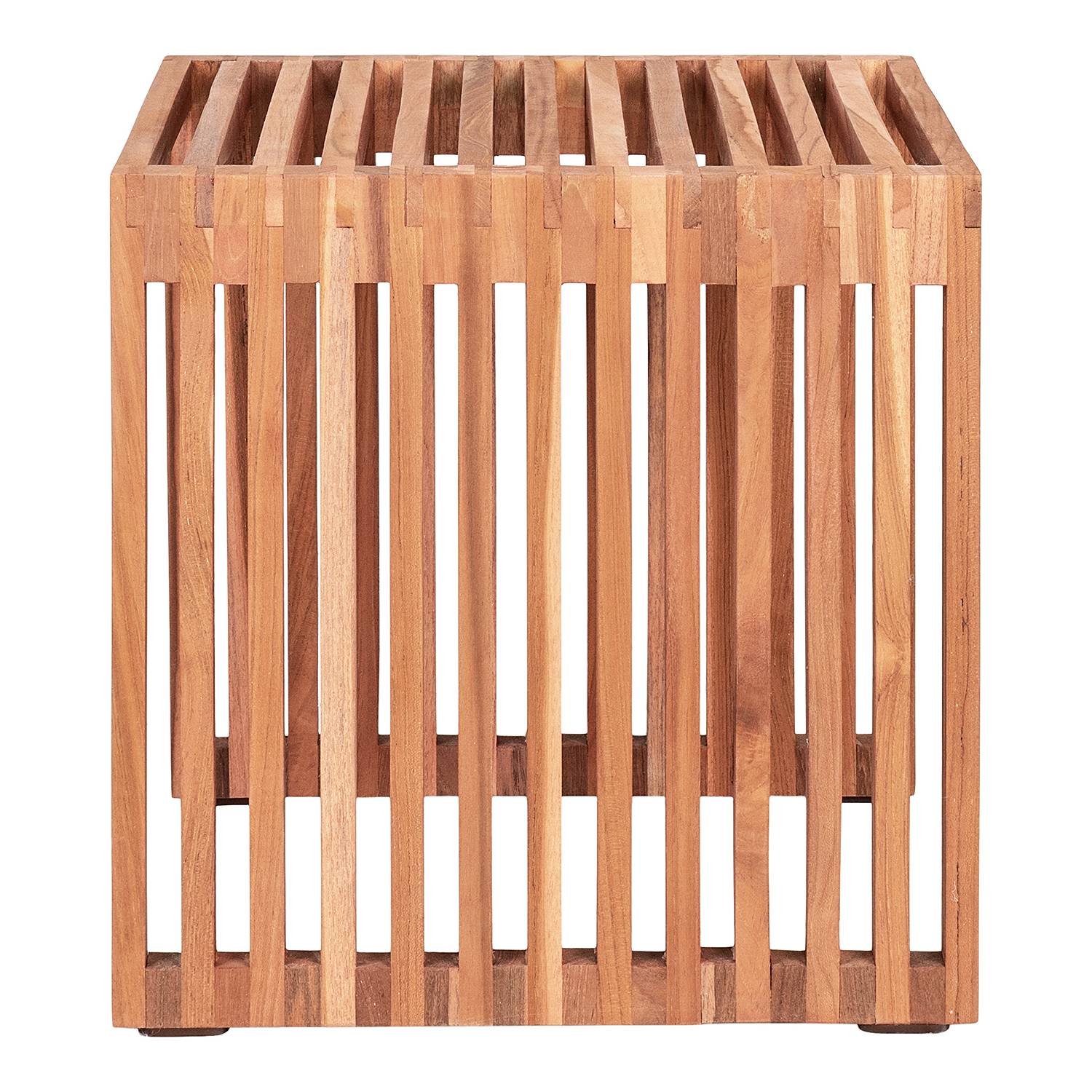 Pego Beistelltisch Teakholz Braun