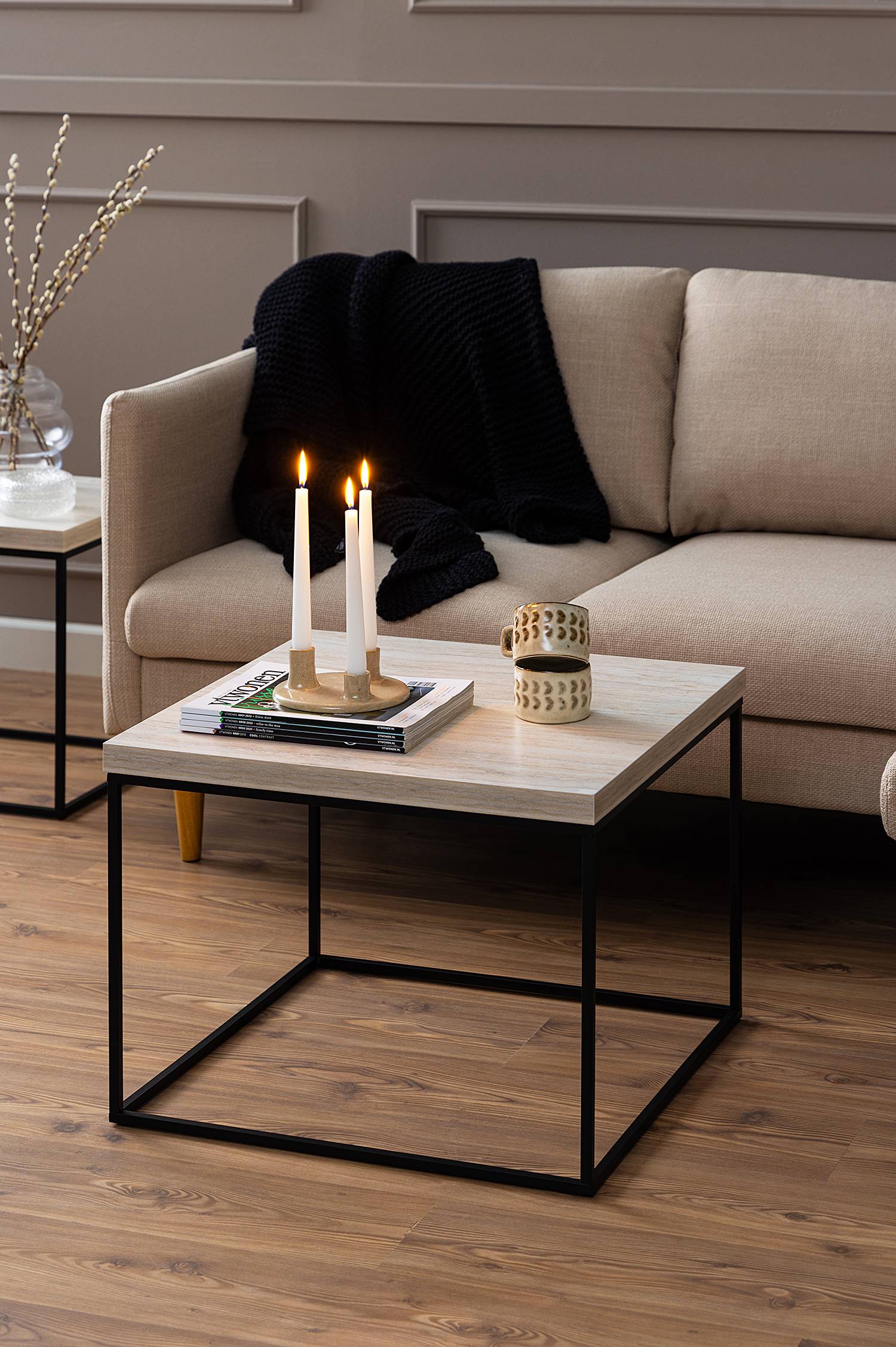 Payner Couchtisch Beige