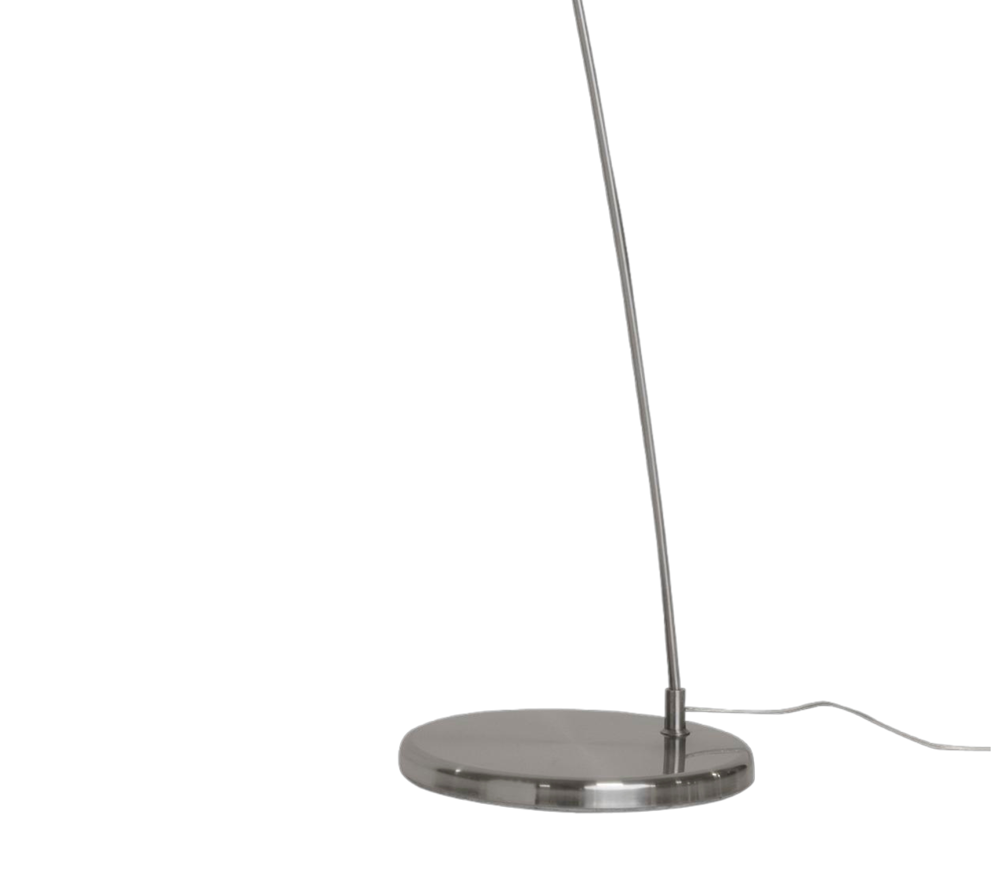 Kuta Stehlampe Metall Silber