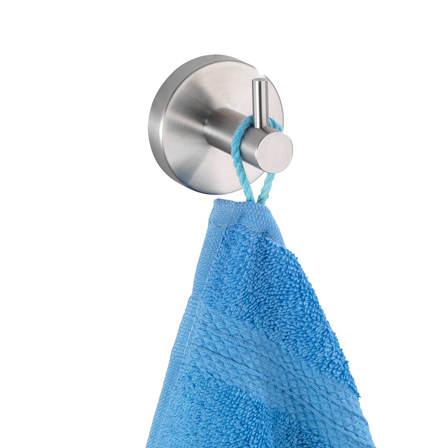 Wandhaken Uno Bosio (2er-Set) Edelstahl Silber