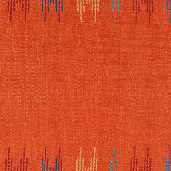 Tappeto Kilim Gashgai arancione