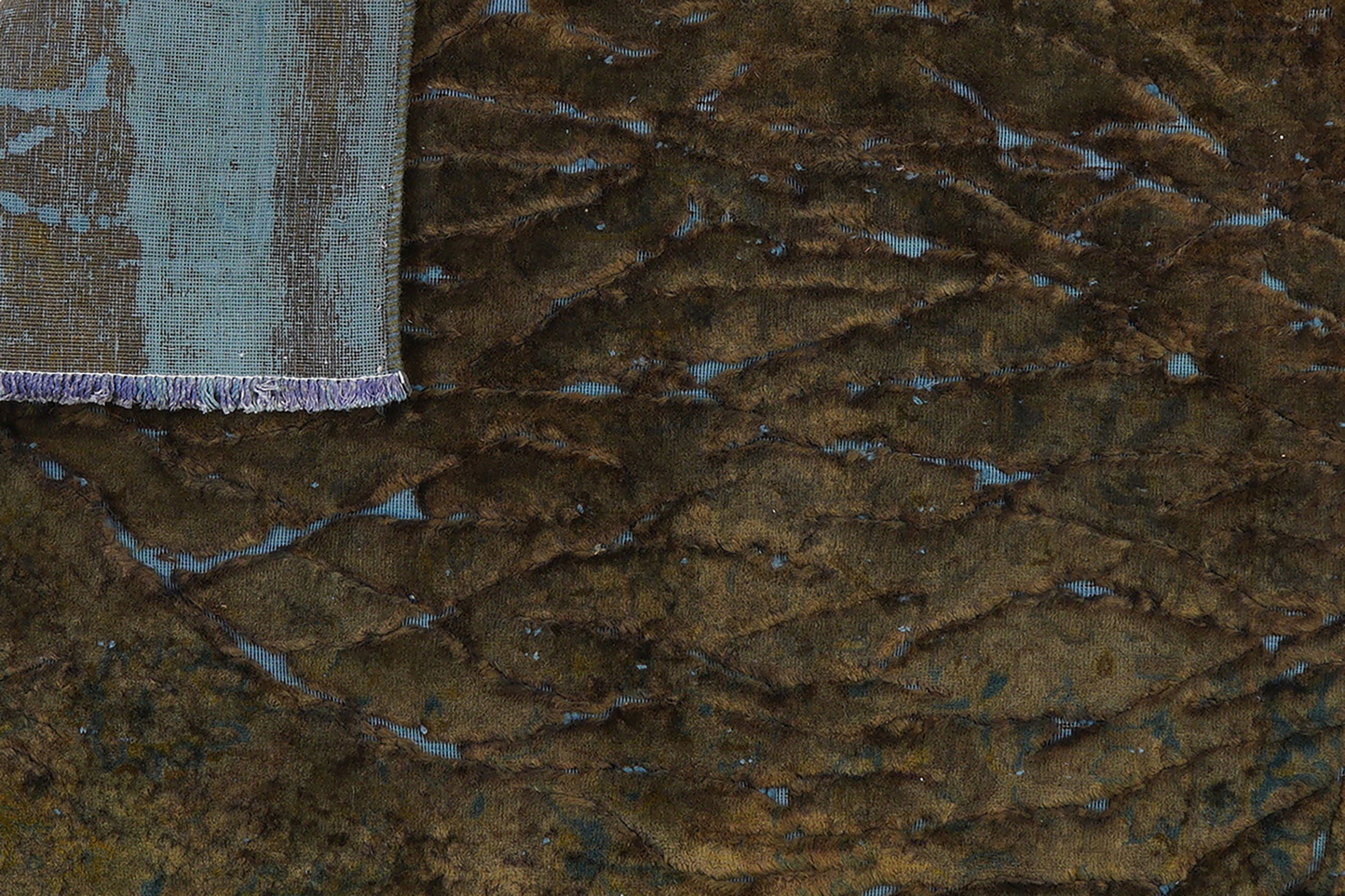 Vintage rug wool multicolor