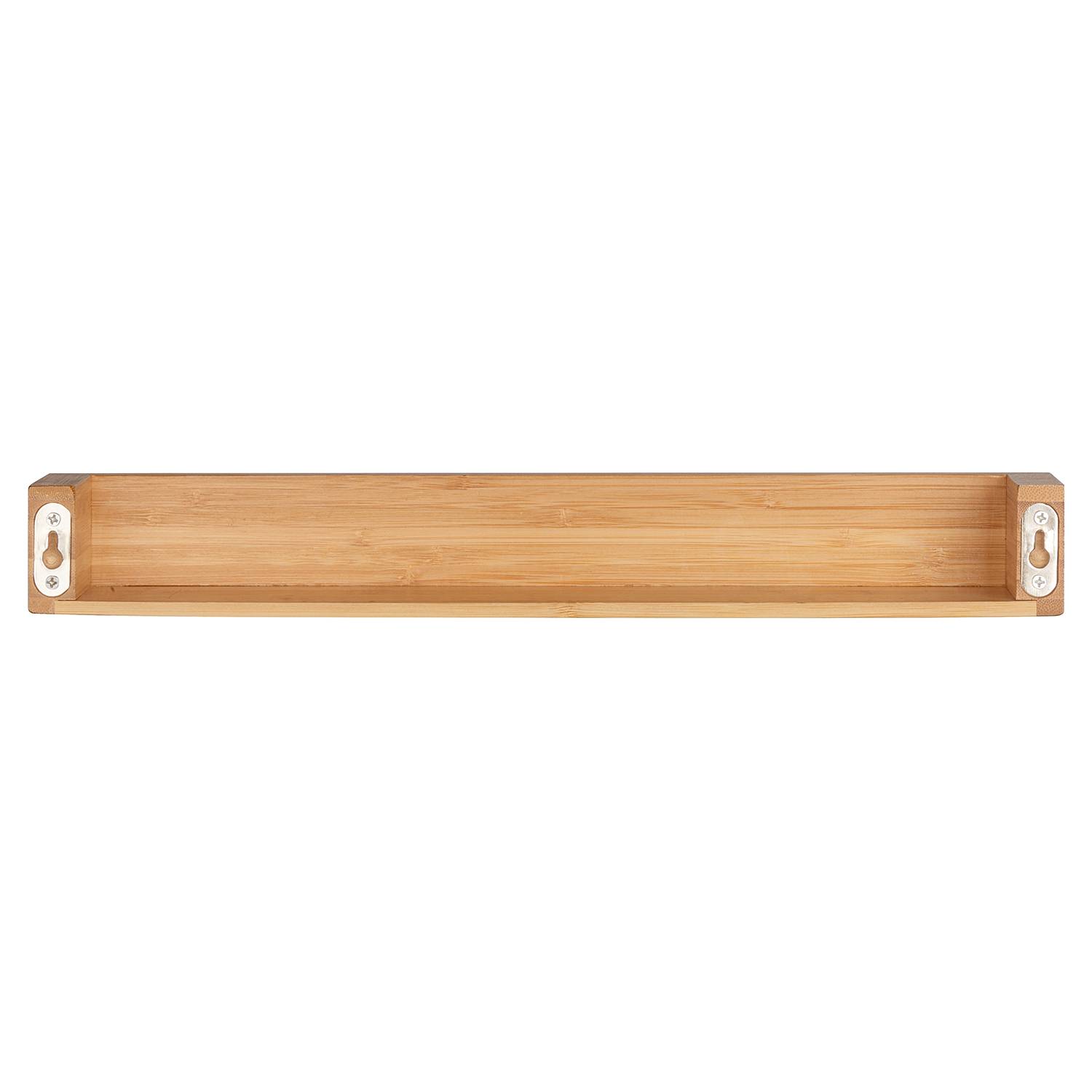 Bambusa Wall Shelf Bamboo Brown