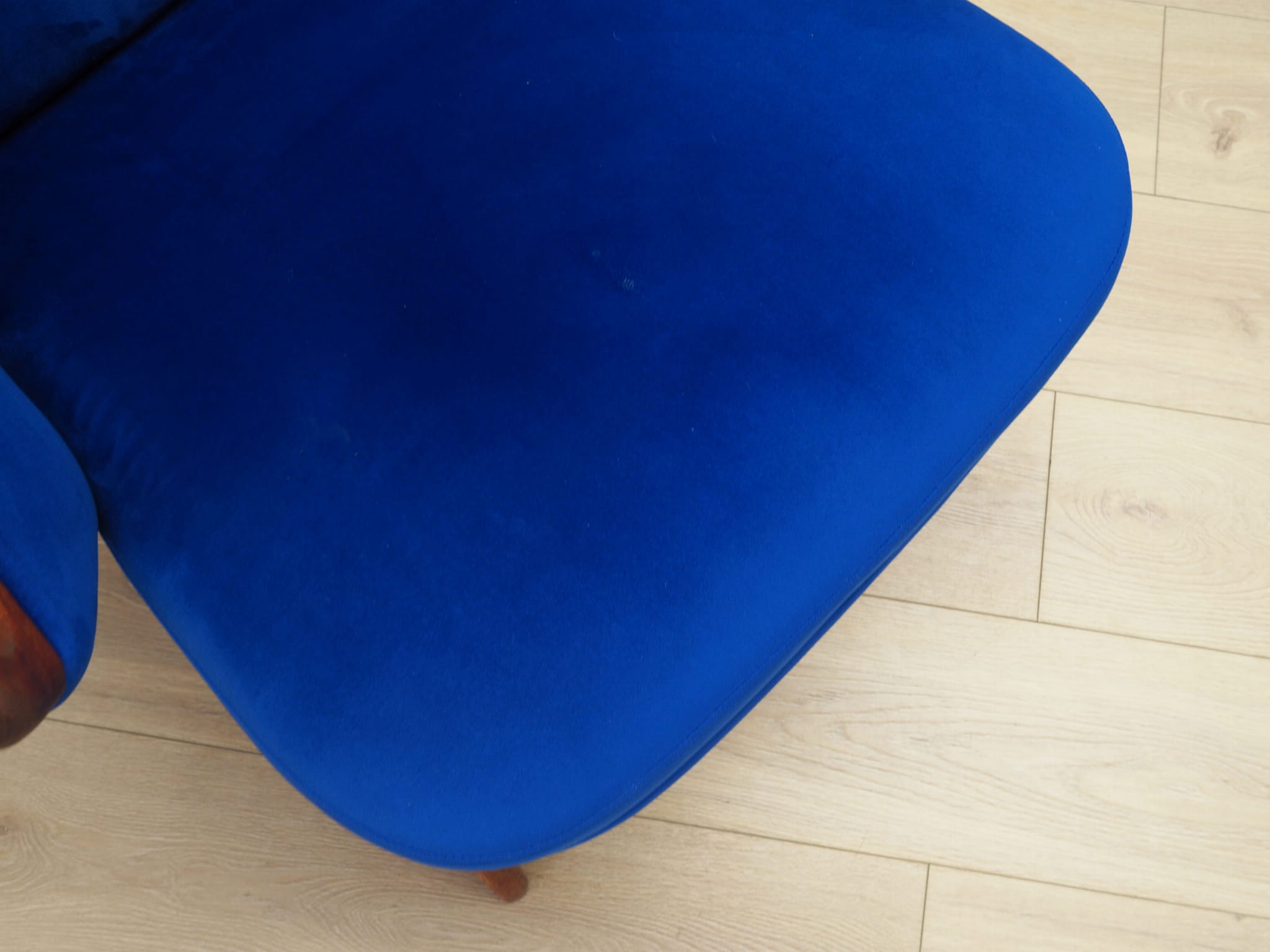 Wohnzimmer-Set Blau 1960er Jahre