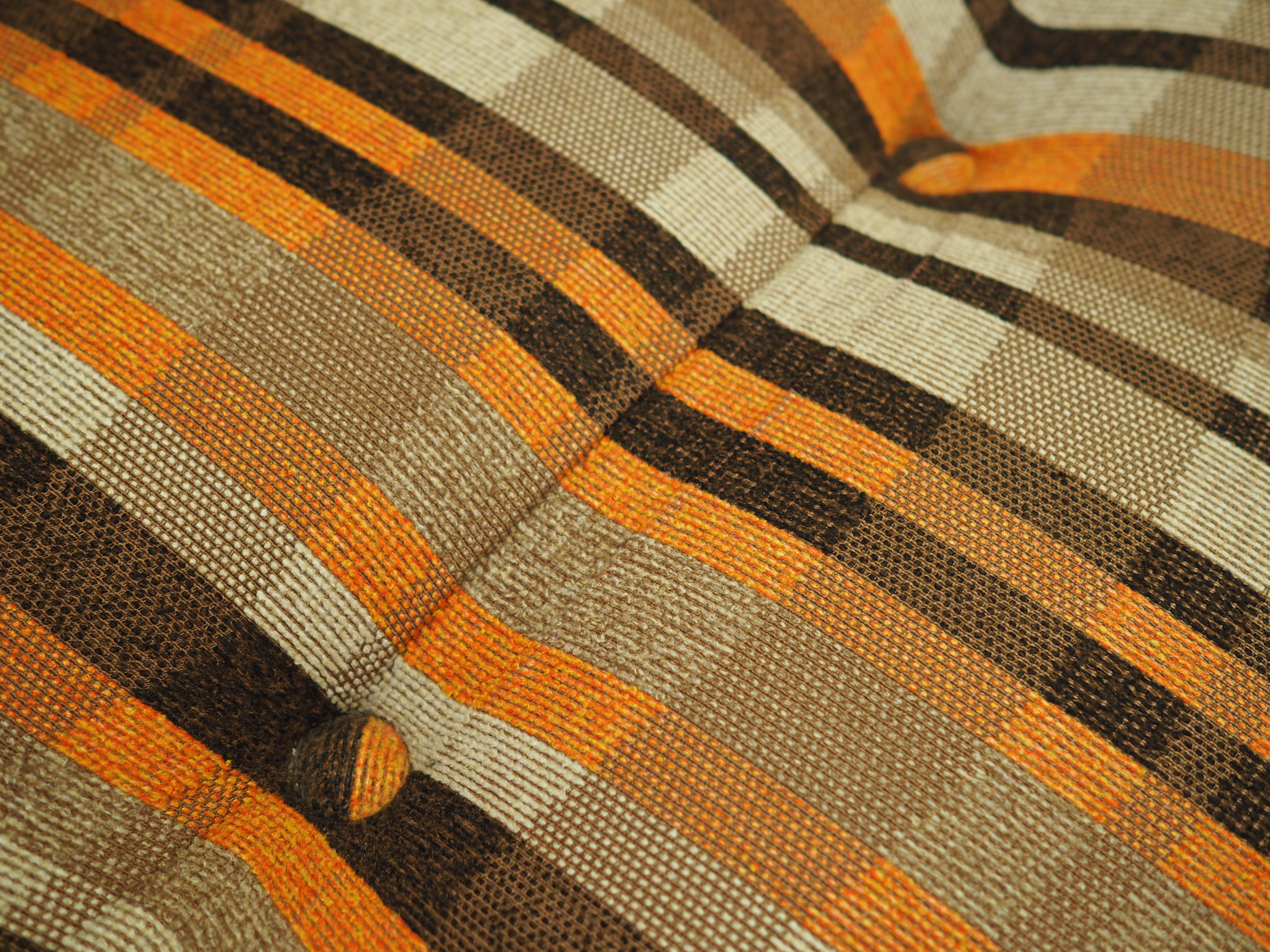 3-Sitzer Modulsofa 1960er Jahre