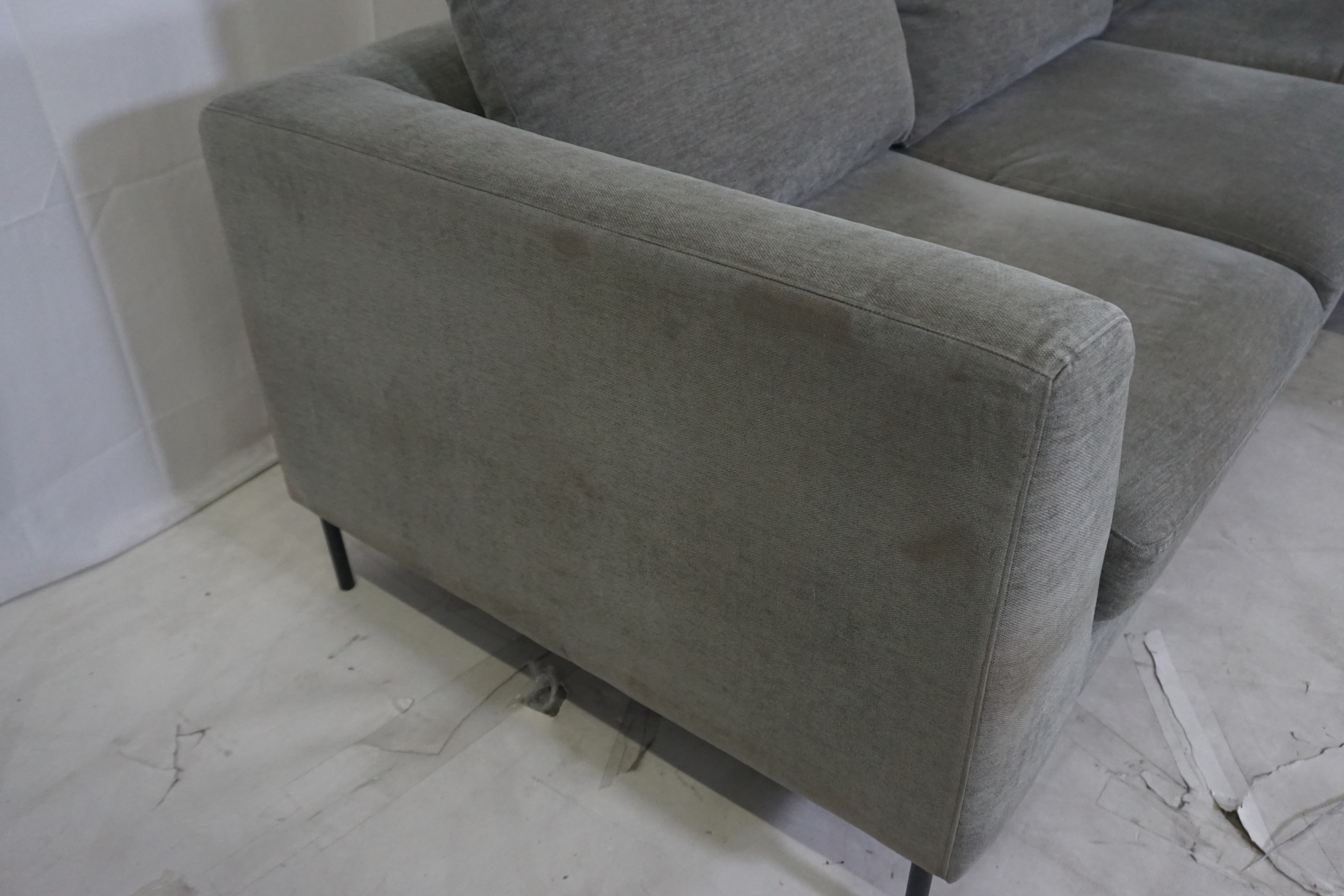 Noa Sofa Récamiere Rechts Planet Grey Green