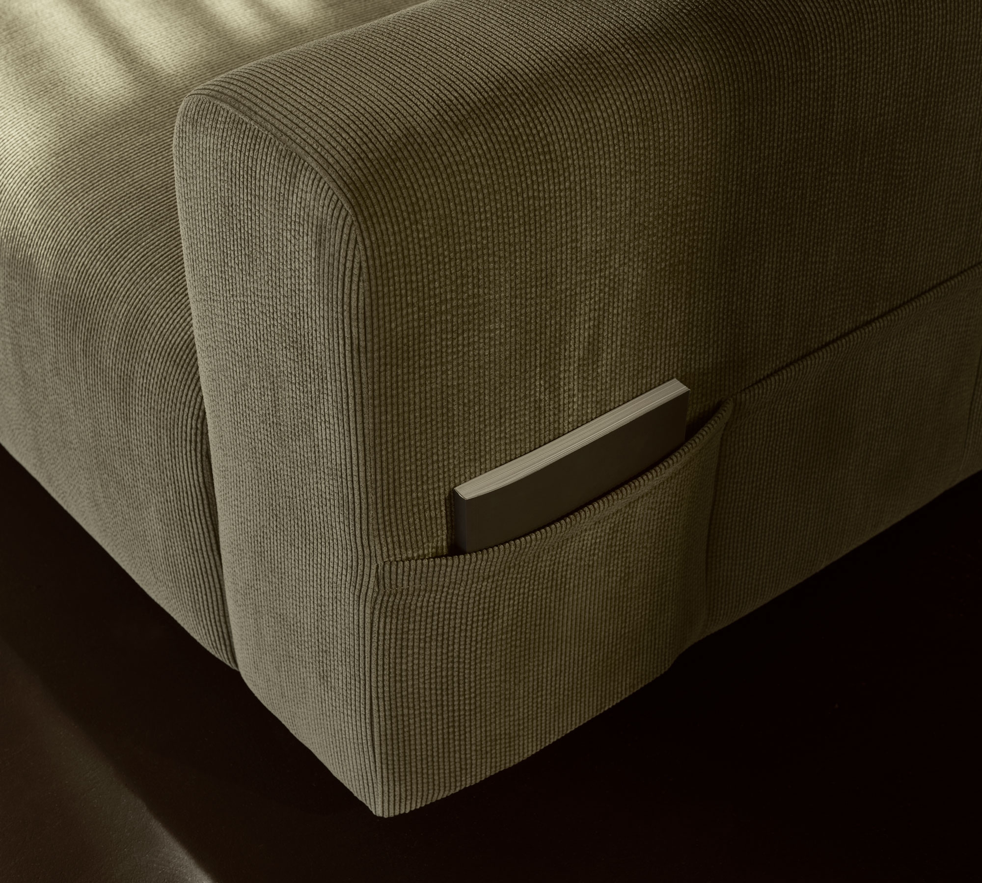 Riley Sofa 3-Sitzer Free Sage