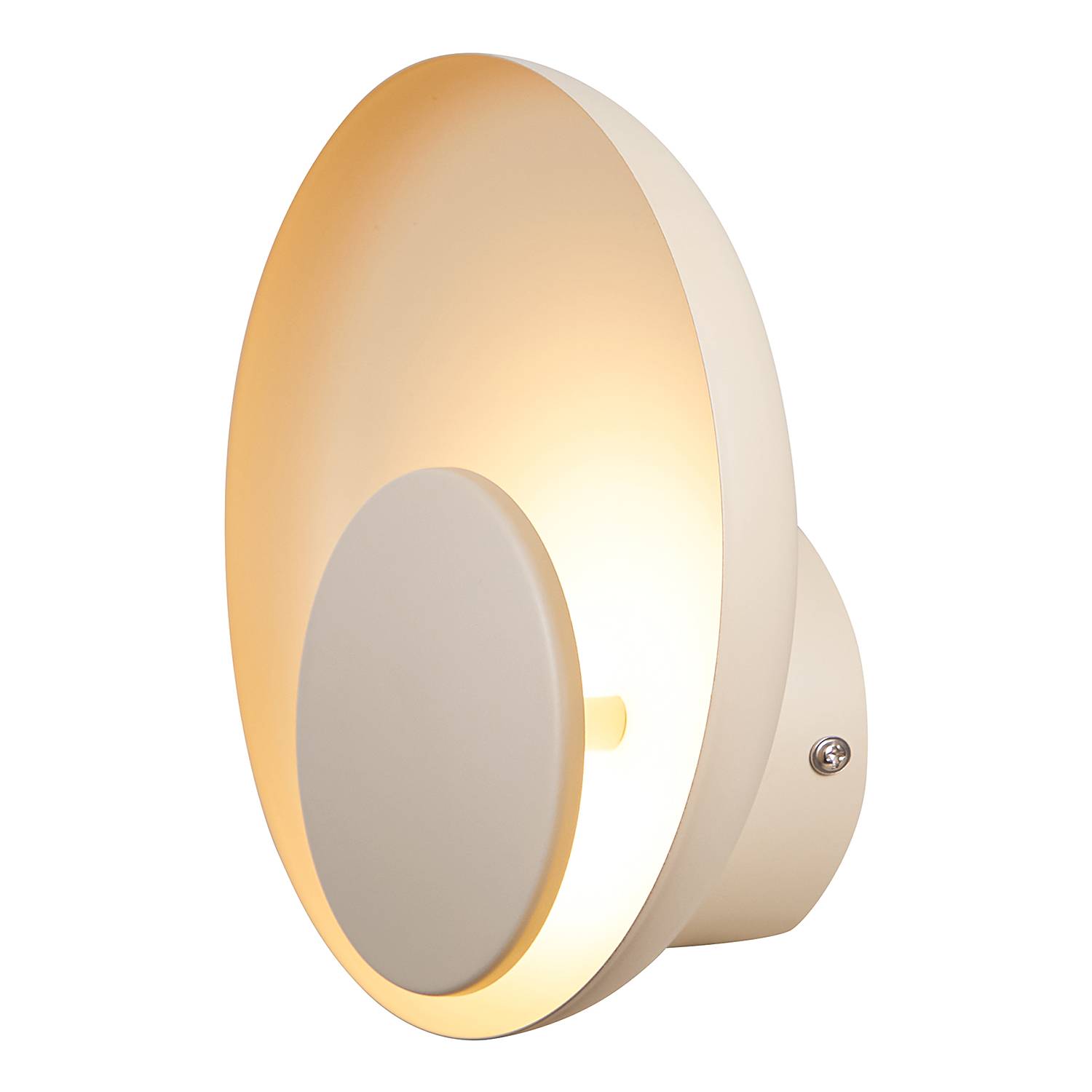 Marsi Wandleuchte Aluminium Beige 1-flammig