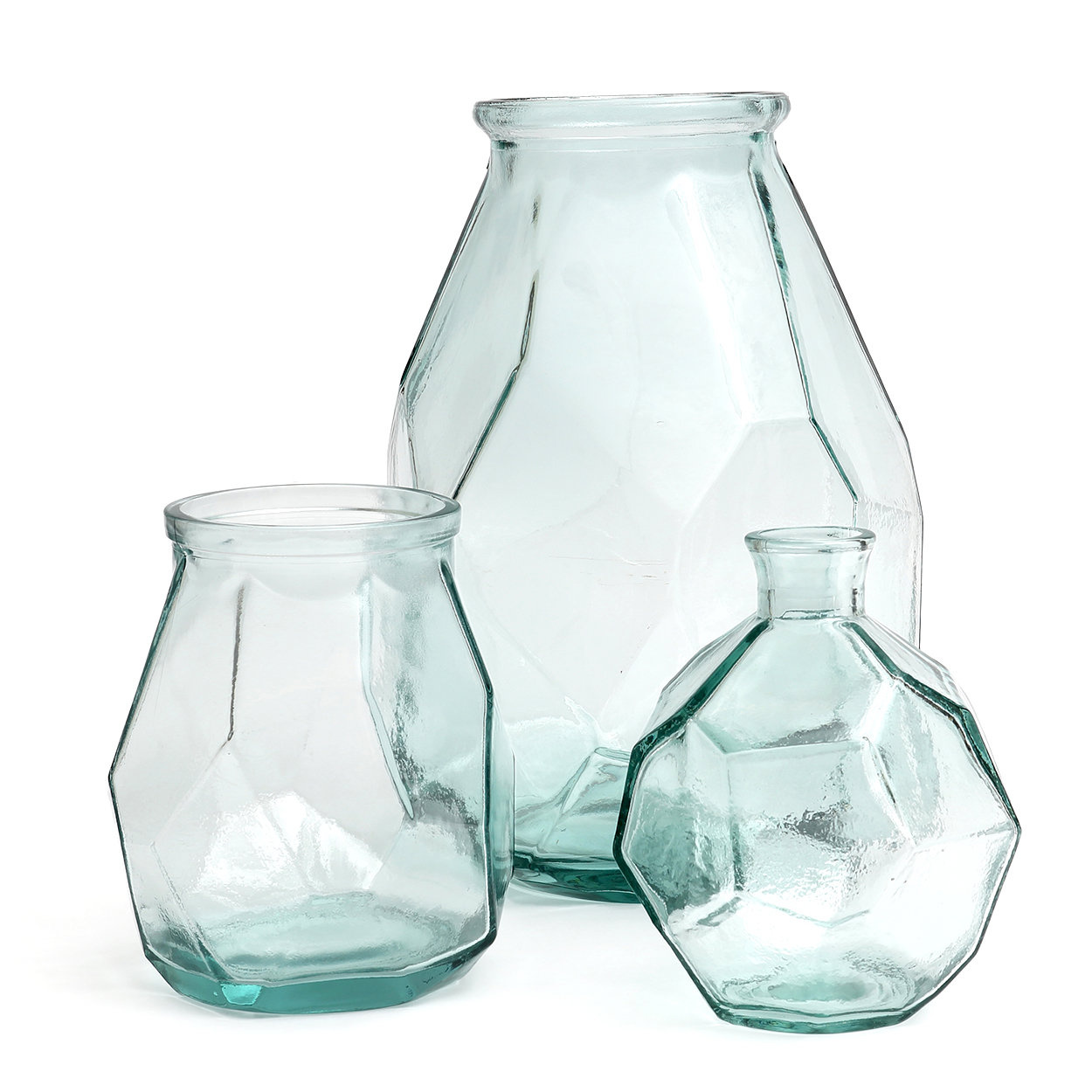Runde Origami Vase